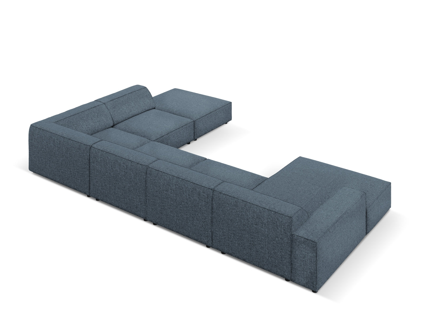 Erleben Sie das Jodie 7-Sitzer Ecksofa von Micadoni – ein elegantes, modulares Sofa, das Stil, Komfort und Flexibilität für Ihr Zuhause vereint.
