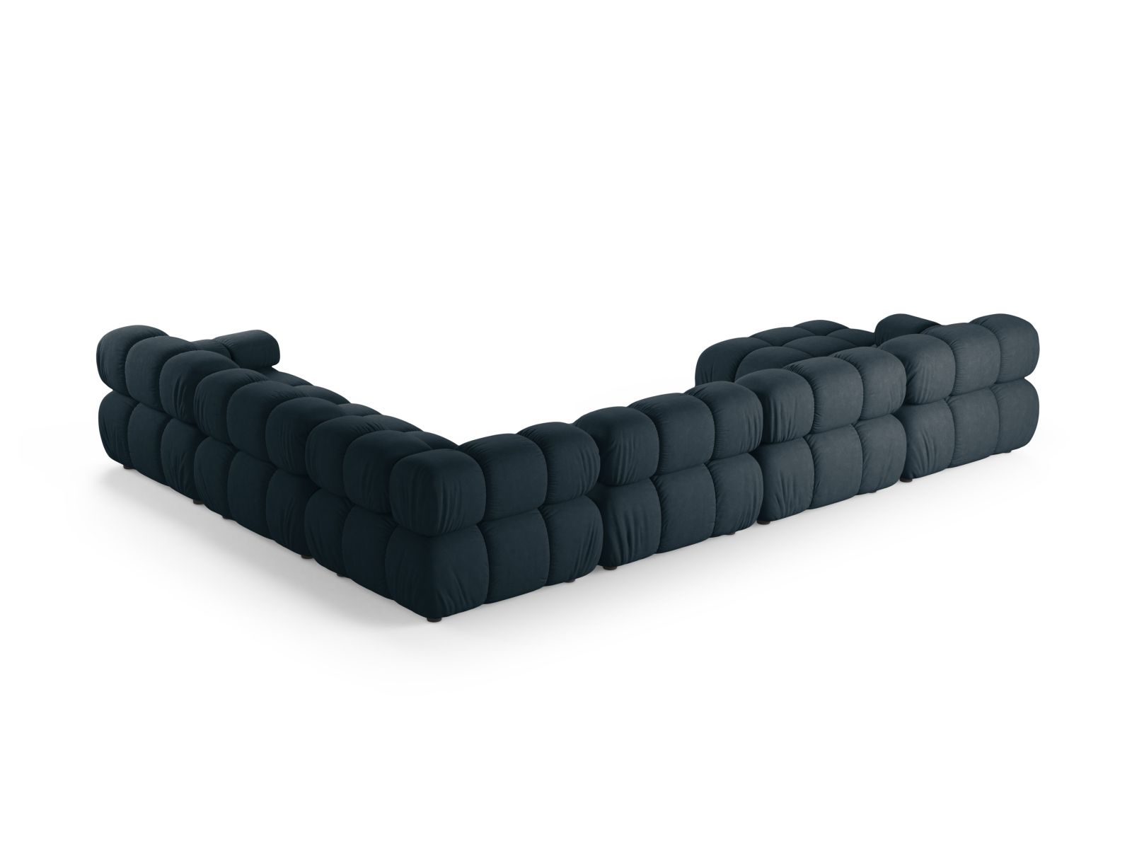 8-Sitzer Bellis Modular Ecksofa Panoramic rechts in Deep Petrol-Liberty präsentiert im Onlineshop von KAQTU Design AG. Ecksofa rechts ist von Micadoni