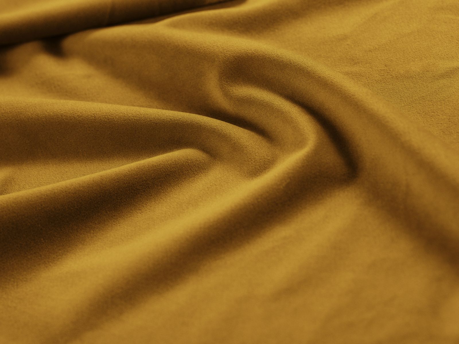 8-Sitzer Bellis Modular Ecksofa Panoramic rechts in Yellow-Bluvel präsentiert im Onlineshop von KAQTU Design AG. Ecksofa rechts ist von Micadoni