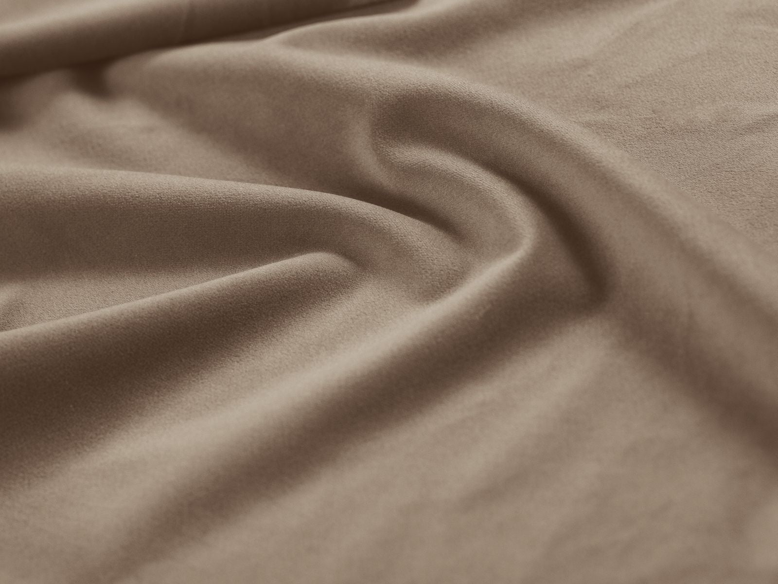 8-Sitzer Bellis Modular Ecksofa Panoramic rechts in Cappuccino-Bluvel präsentiert im Onlineshop von KAQTU Design AG. Ecksofa rechts ist von Micadoni