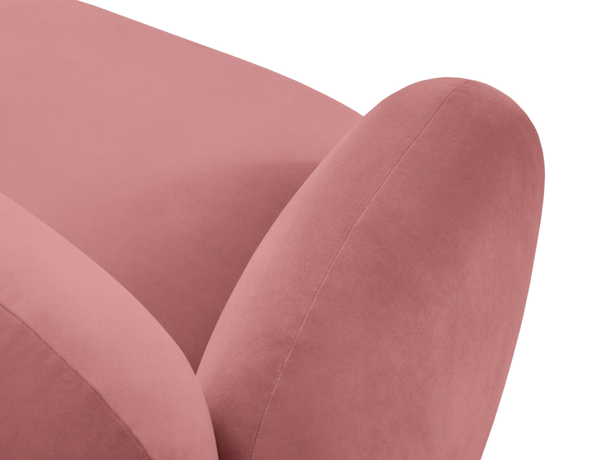 Blair Velour Panoramic Sofa 6 Sitzer in Flamingo-Casino präsentiert im Onlineshop von KAQTU Design AG. 5er Sofa ist von Micadoni