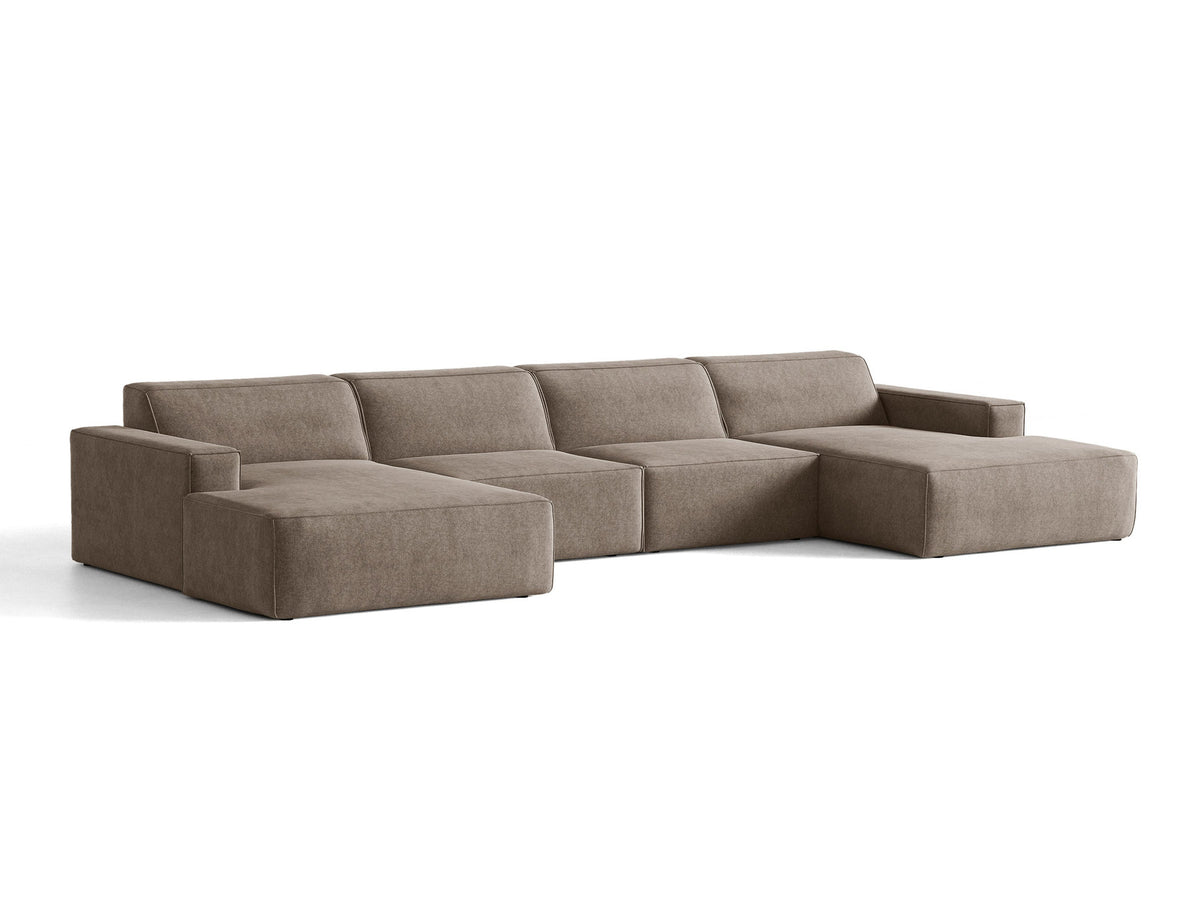 Jodie Modulares Panoramasofa von Micadoni – Ansicht 173