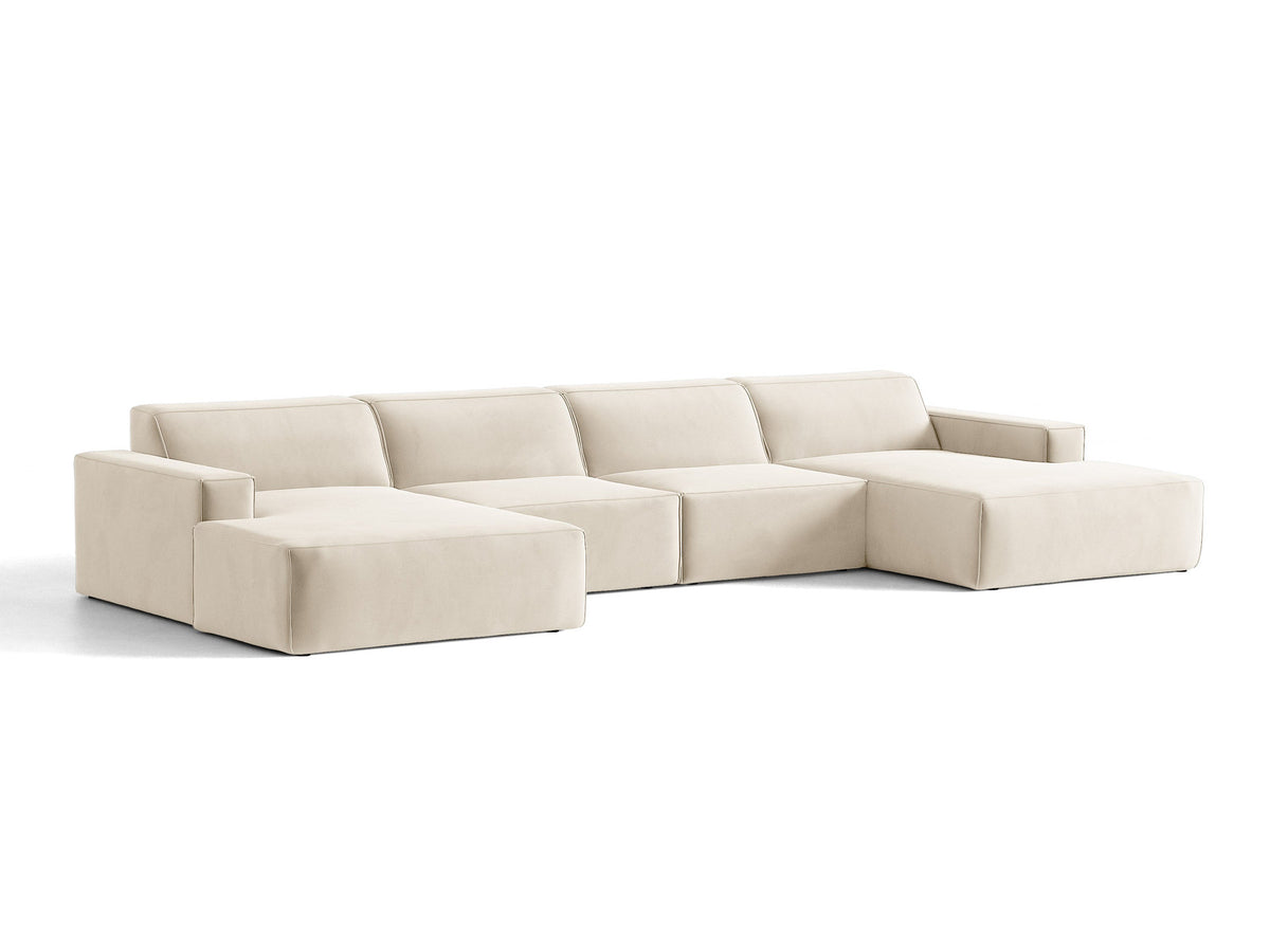Jodie Modulares Panoramasofa von Micadoni – Ansicht 89