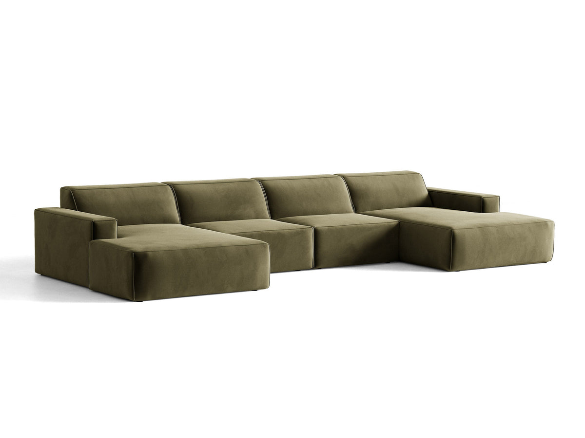 Jodie Modulares Panoramasofa von Micadoni – Ansicht 77