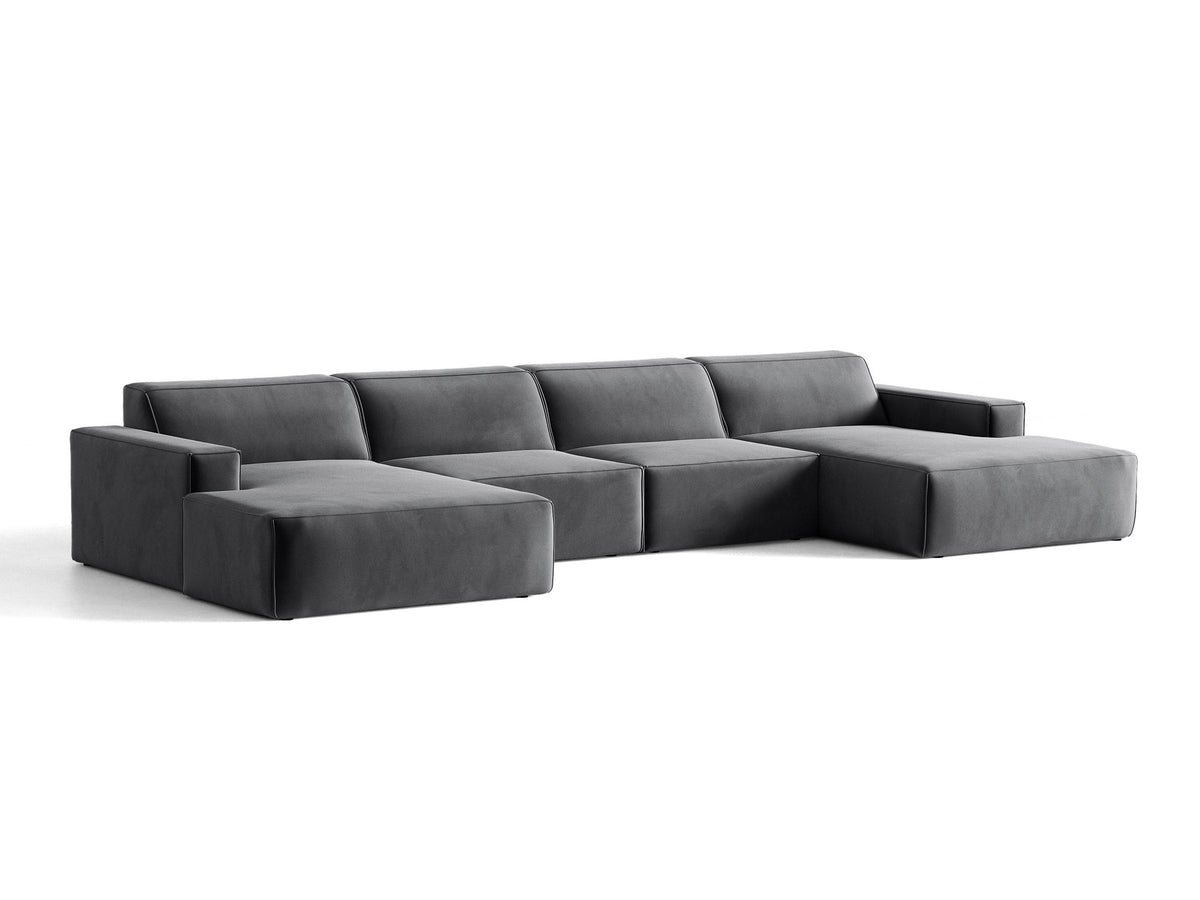 Jodie Modulares Panoramasofa von Micadoni – Ansicht 71