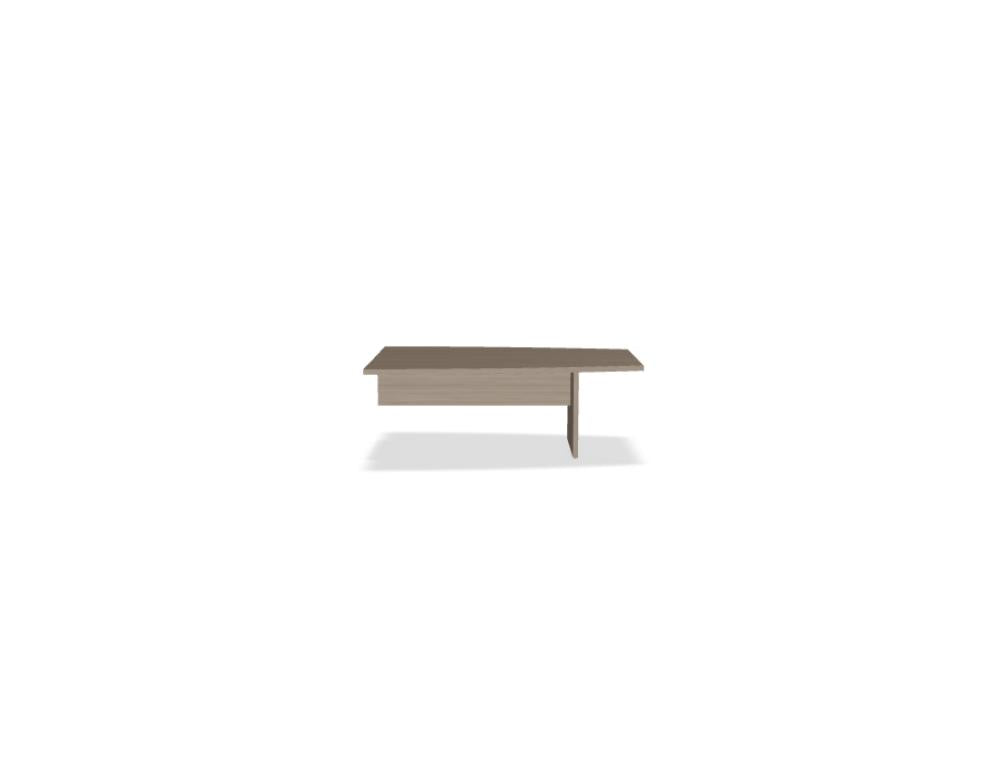 Mito MIT08 - Chefzimmer-Tisch in Bernsteineiche präsentiert im Onlineshop von KAQTU Design AG. Schreibtisch ist von Mdd