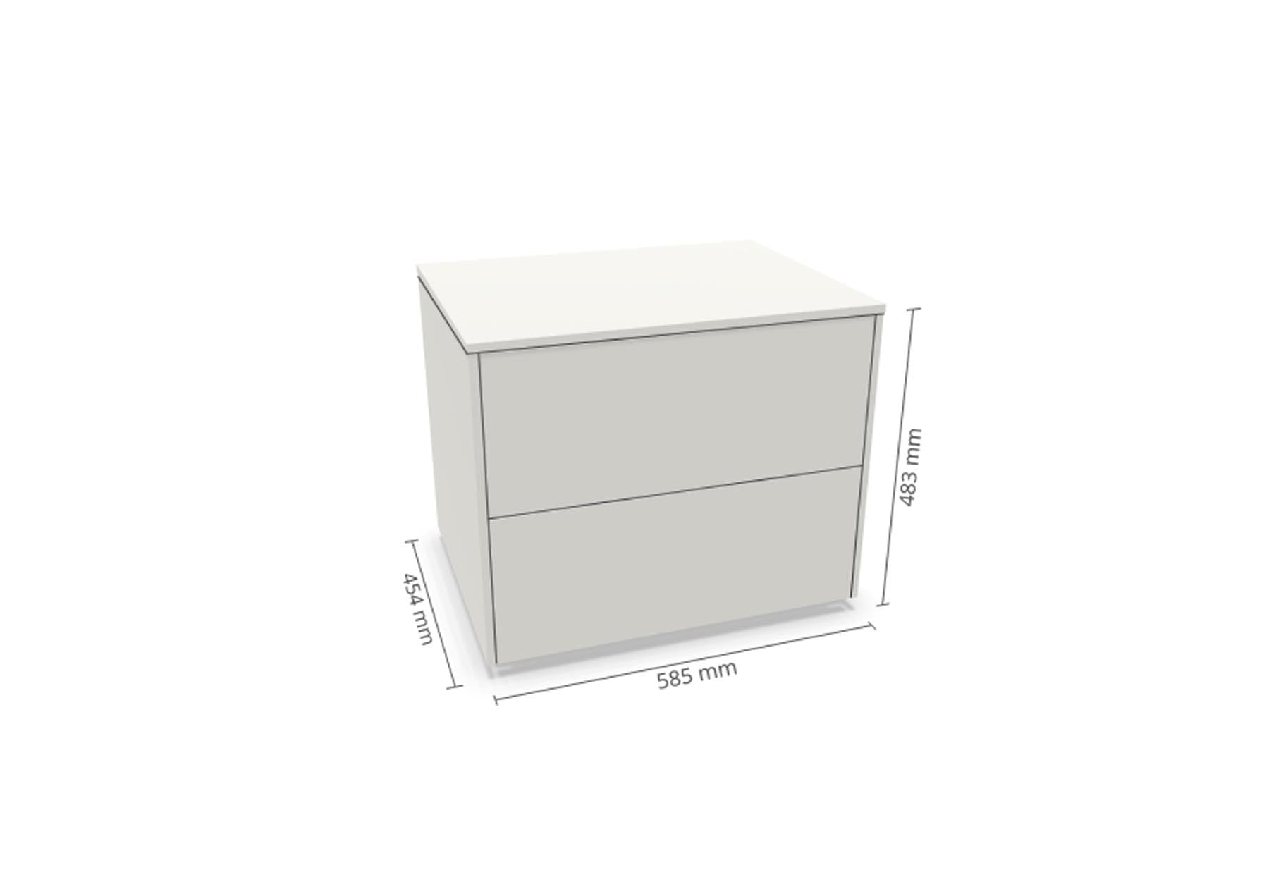 Aventa Sideboard V10 in Weiss präsentiert im Onlineshop von KAQTU Design AG. Sideboard ist von Müller Möbelwerkstätten