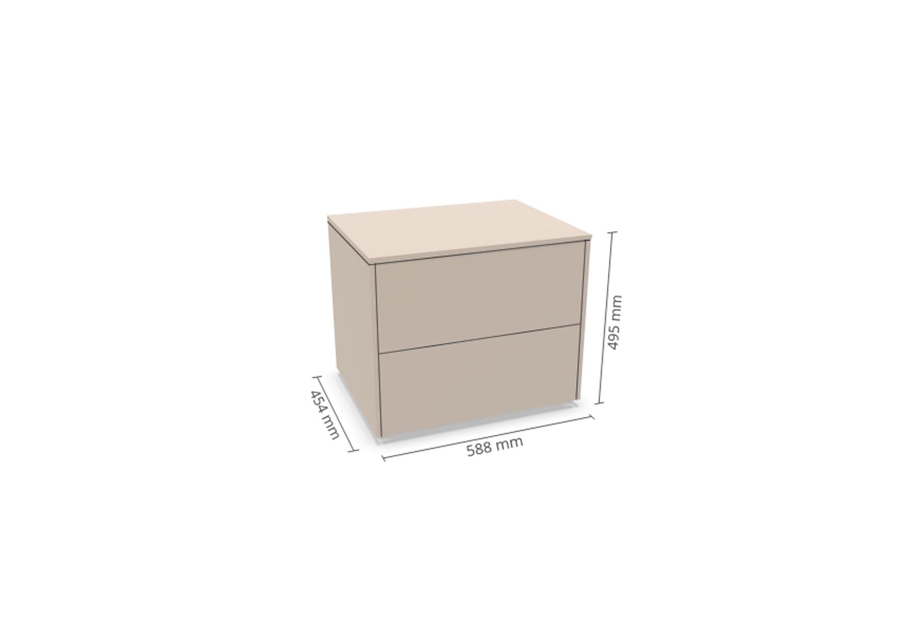 Aventa Sideboard V10 in Kaschmirgrau präsentiert im Onlineshop von KAQTU Design AG. Sideboard ist von Müller Möbelwerkstätten