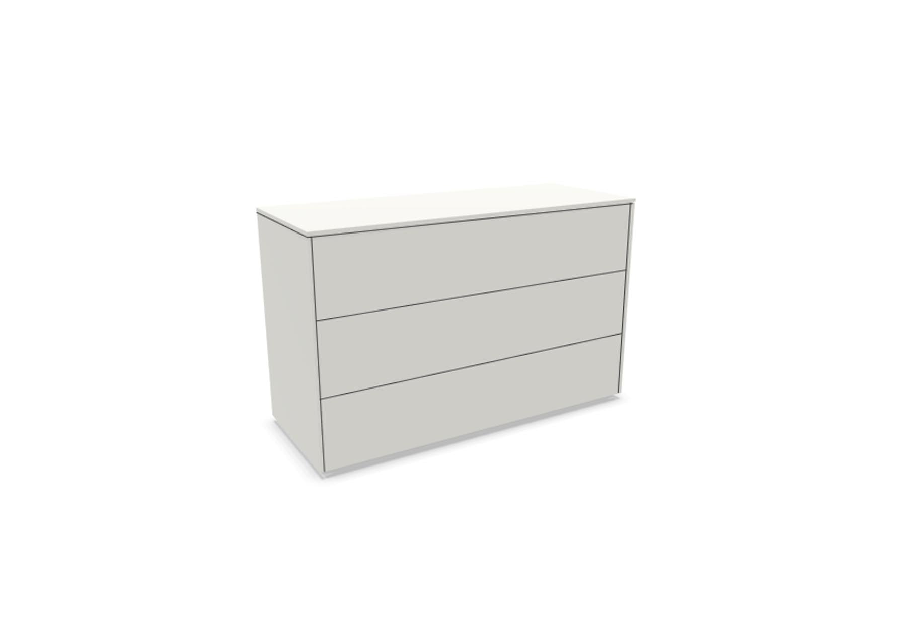Aventa Sideboard V12 in Weiss präsentiert im Onlineshop von KAQTU Design AG. Sideboard ist von Müller Möbelwerkstätten