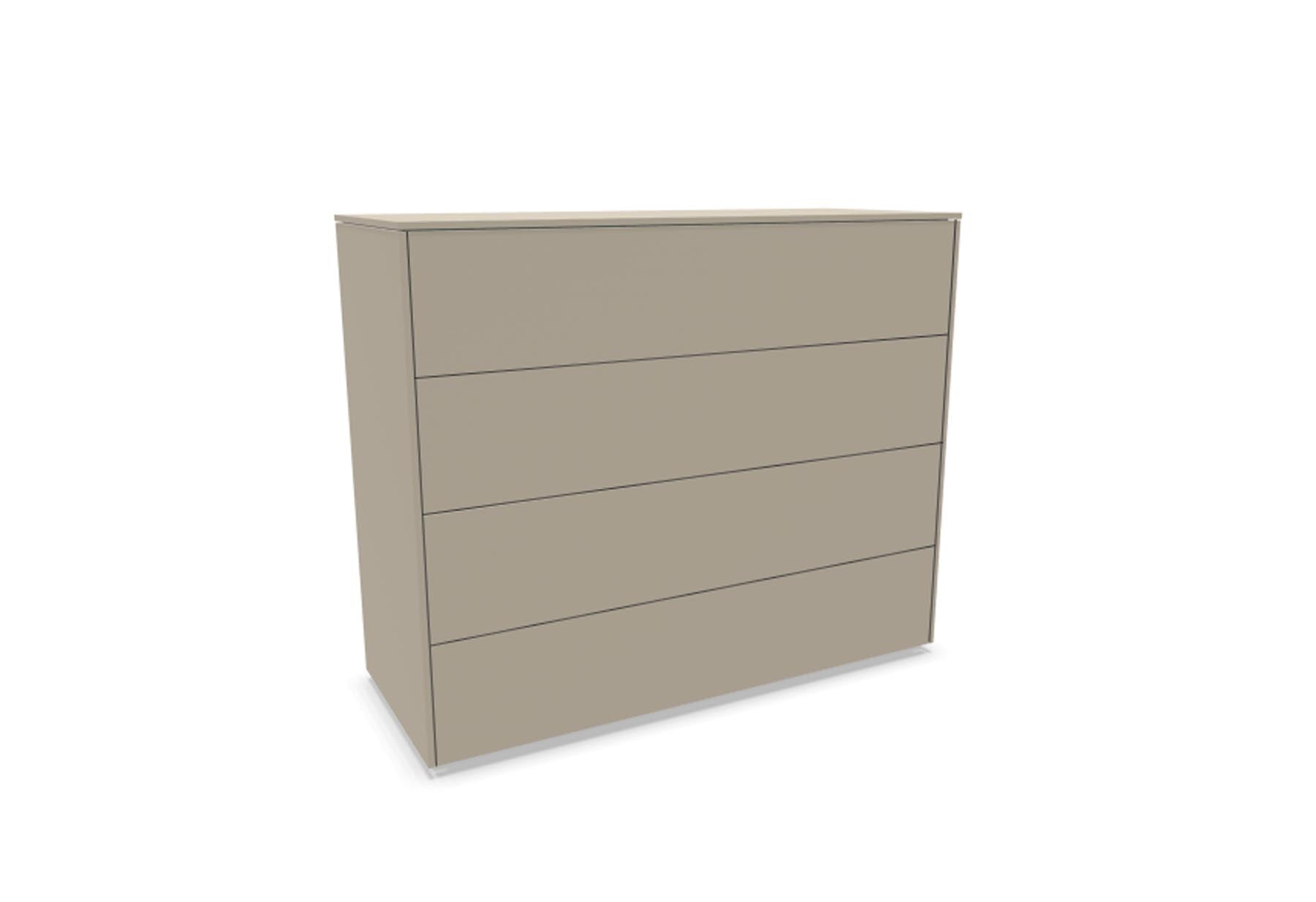 Aventa Sideboard V2 in Steingrau präsentiert im Onlineshop von KAQTU Design AG. Sideboard ist von Müller Möbelwerkstätten