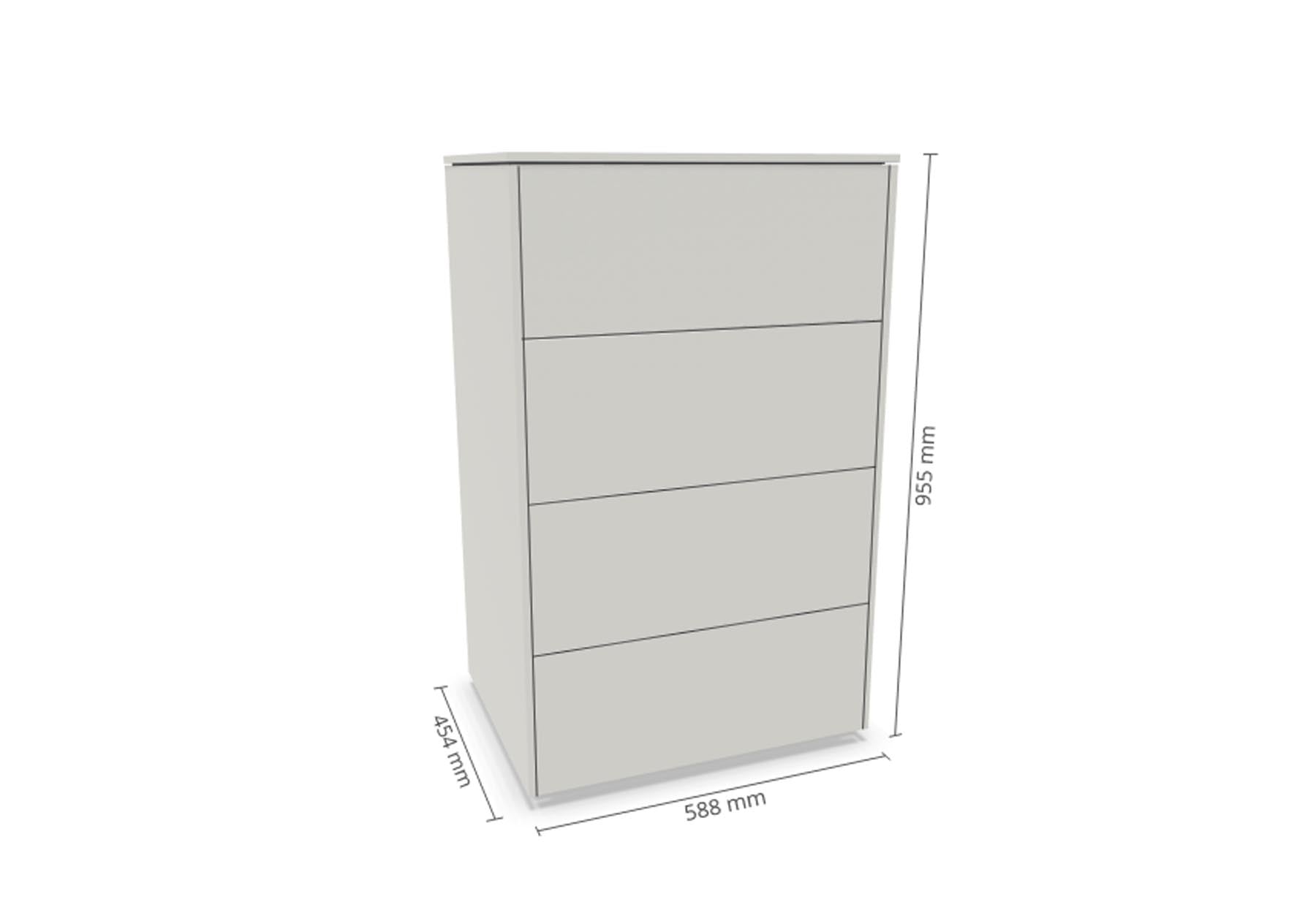 Aventa Sideboard V7 in Weiss präsentiert im Onlineshop von KAQTU Design AG. Sideboard ist von Müller Möbelwerkstätten