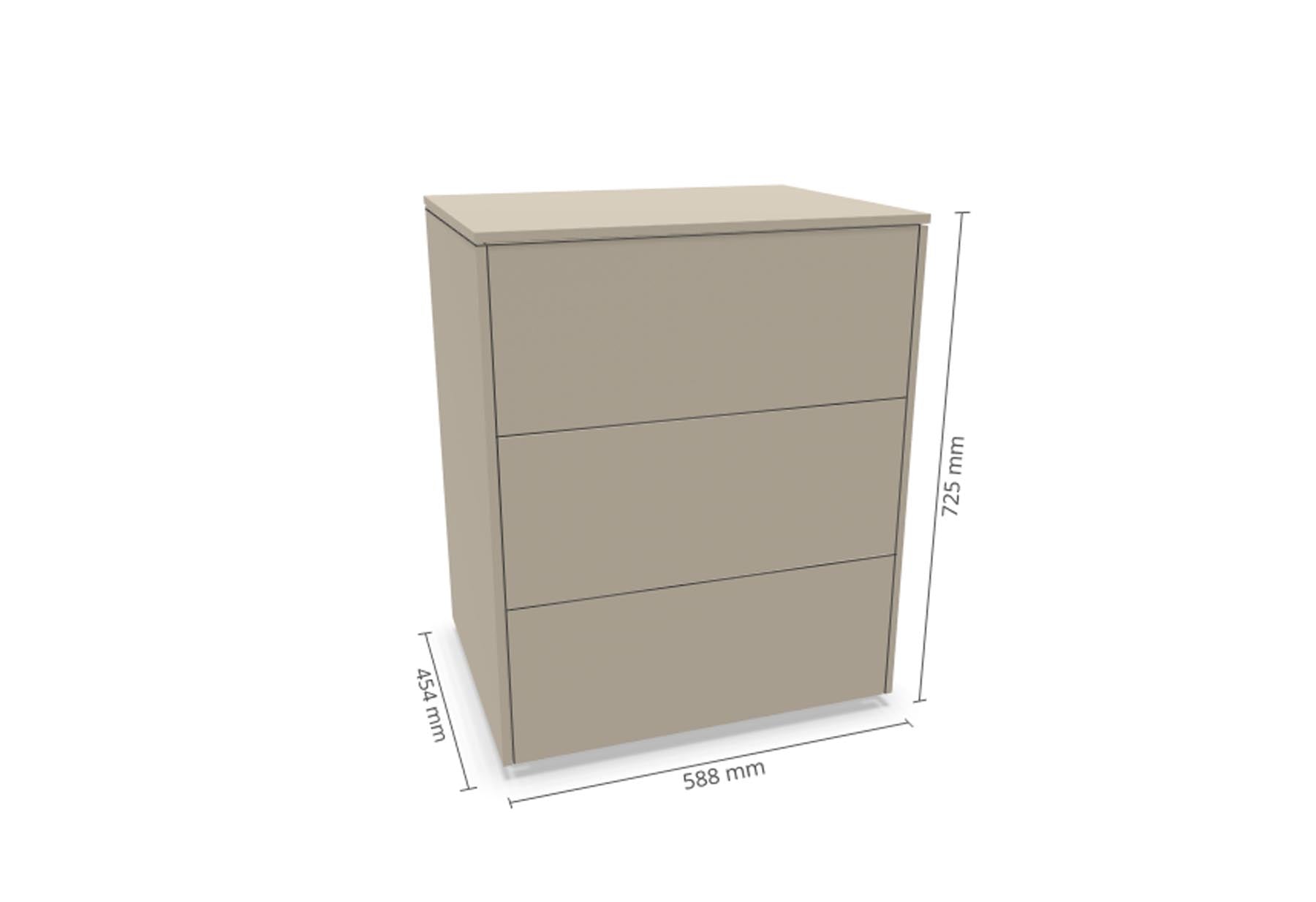Aventa Sideboard V8 in Steingrau präsentiert im Onlineshop von KAQTU Design AG. Sideboard ist von Müller Möbelwerkstätten