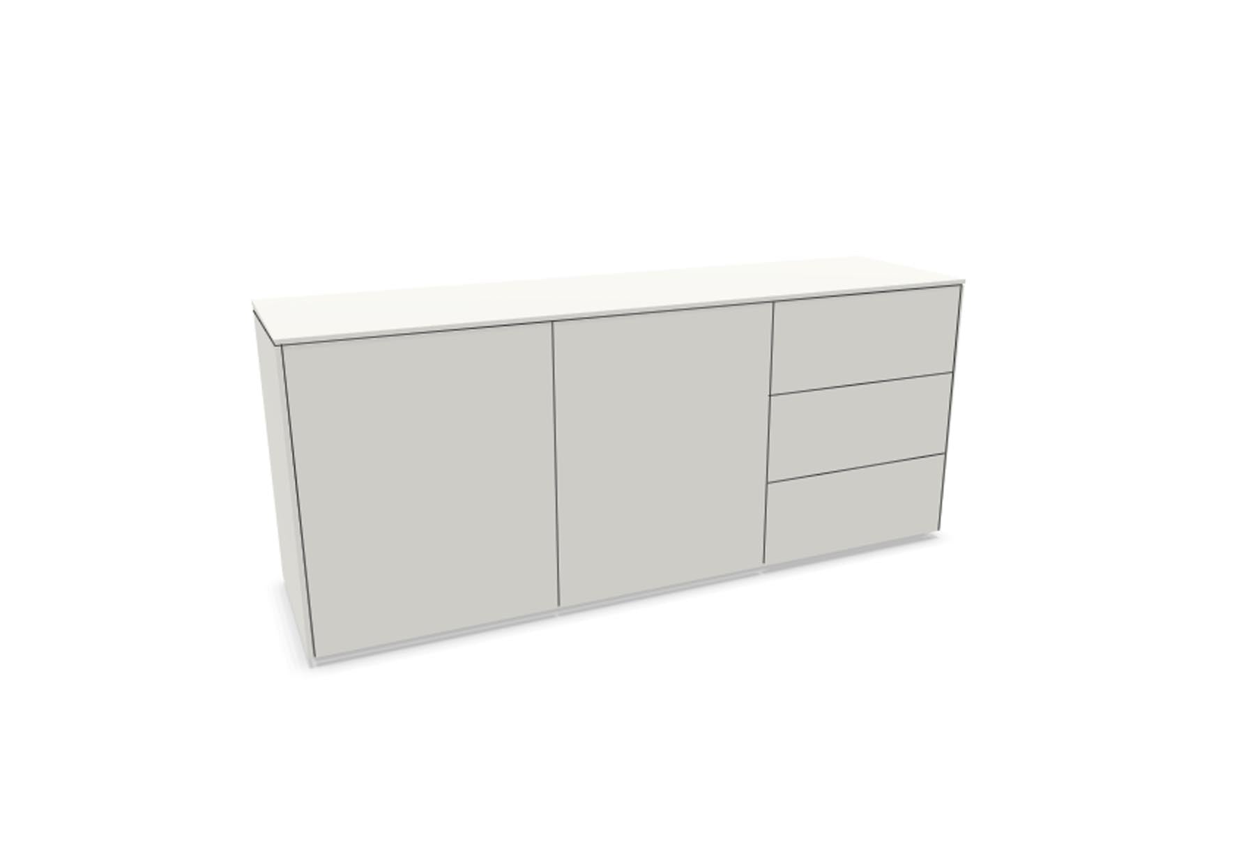 Aventa Sideboard V9 in Weiss präsentiert im Onlineshop von KAQTU Design AG. Sideboard ist von Müller Möbelwerkstätten