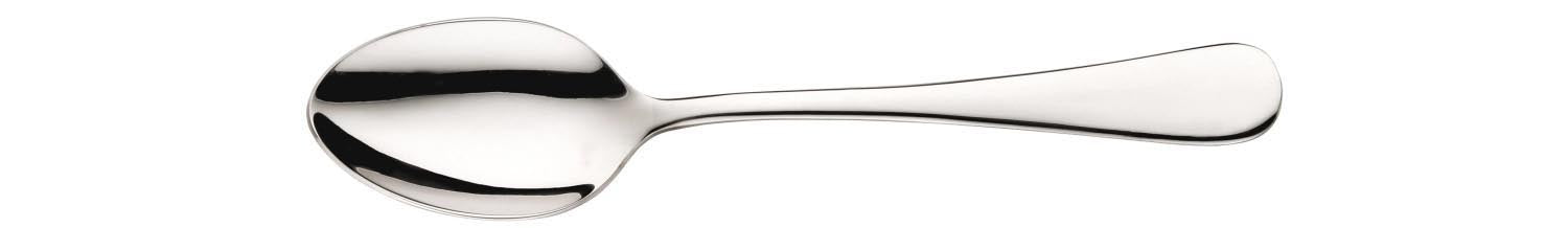 Pitagora Kaffeelöffel 14.5cm in Silber präsentiert im Onlineshop von KAQTU Design AG. Besteck ist von Pintinox