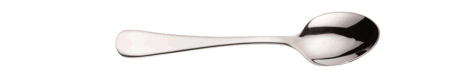 Pitagora Dessertlöffel 17.7cm in Silber präsentiert im Onlineshop von KAQTU Design AG. Besteck ist von Pintinox