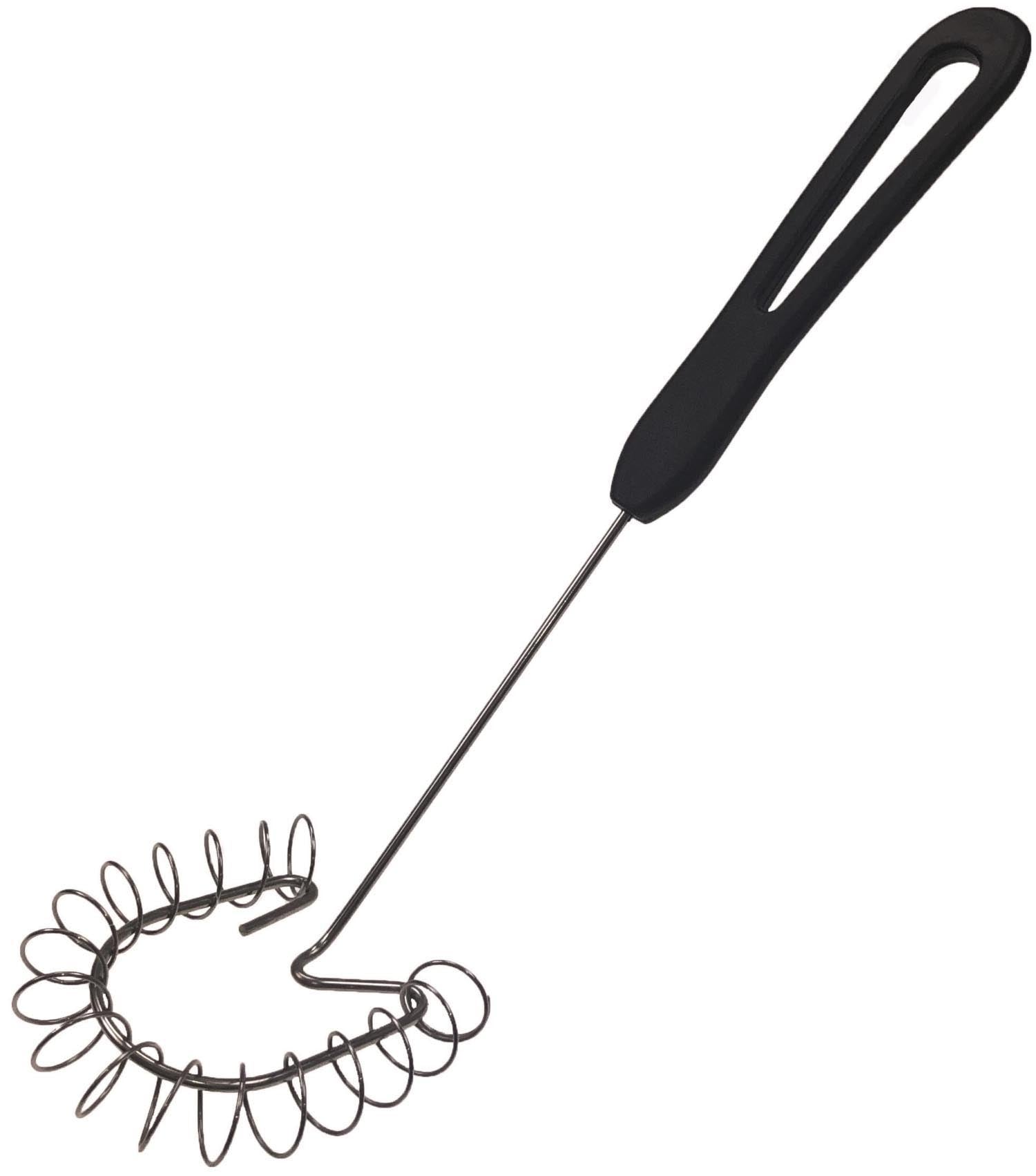 Spiral Schneebesen 29cm Edelstahl Griff Kunststoff schwarz in Schwarz präsentiert im Onlineshop von KAQTU Design AG. Küchenhelfer ist von DaloLindén