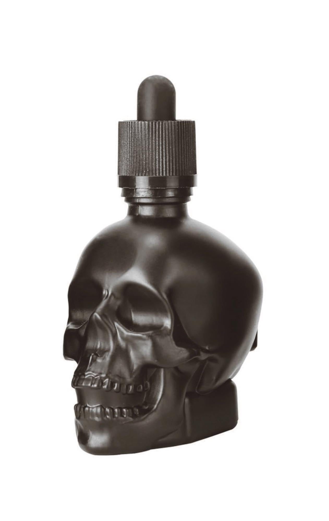 Schädel Dash Bottle Pipette 30ml schwarz in Schwarz präsentiert im Onlineshop von KAQTU Design AG. Küchenhelfer ist von Sambonet