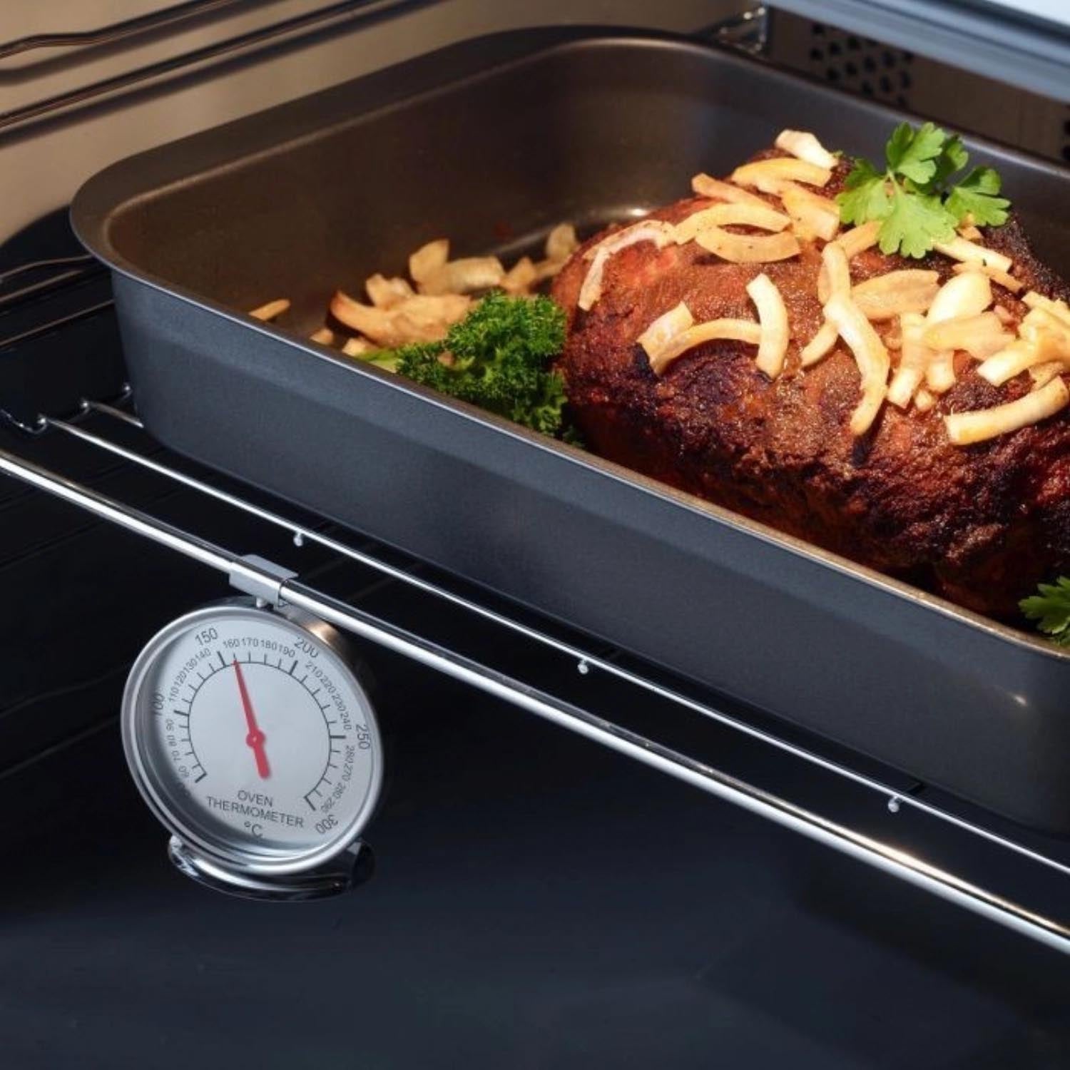 Das Westmark Ofenthermometer misst präzise Temperaturen im Ofen, ideal für Backen und Braten, mit langlebigem, mechanischem Design.
