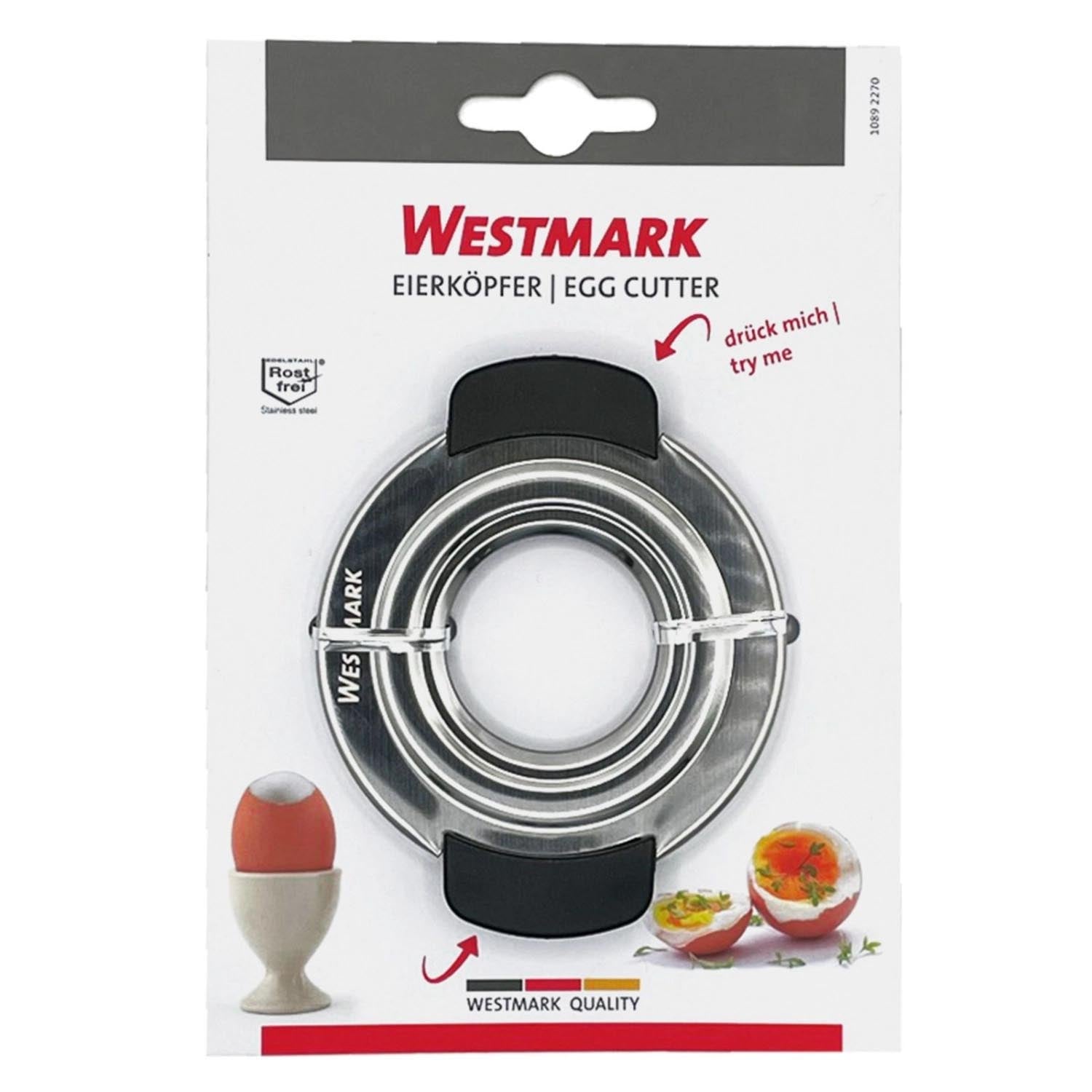 Eierköpfer von Westmark, 9x8x1cm, ideal für sauberes Öffnen von Eiern, robust, einfach zu bedienen, perfekt für den täglichen Gebrauch.