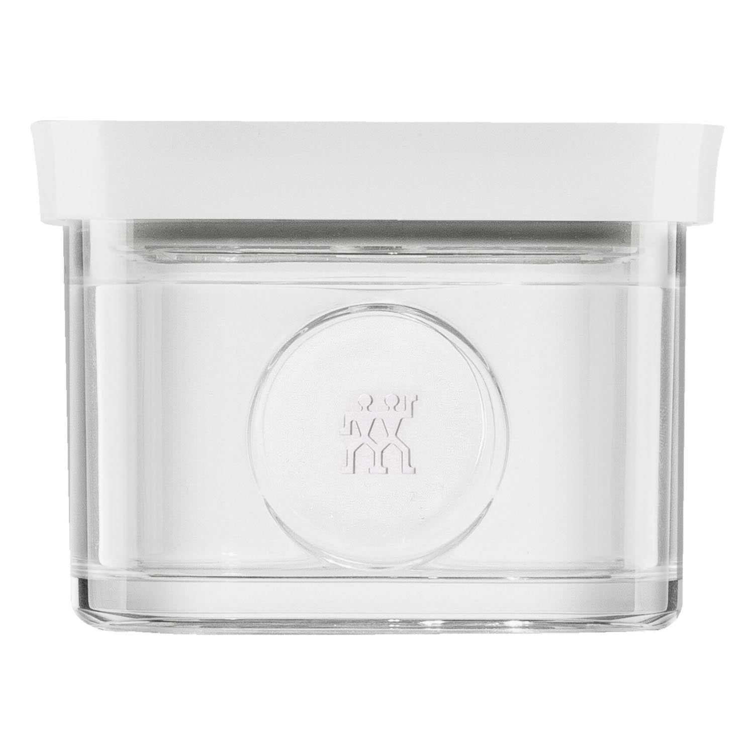 Praktisches 6-teiliges Vakuum-Set von Zwilling in transparent-weiss, ideal zur Frischhaltung von Lebensmitteln.