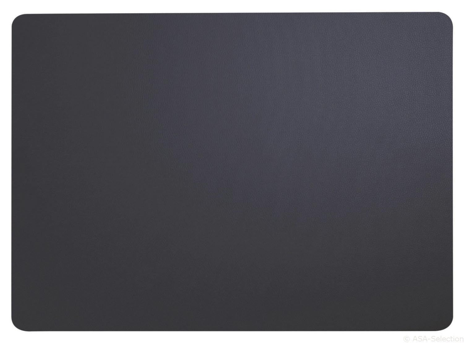 PVC Lederoptik Tischset 33x46cm fine navy in Blau präsentiert im Onlineshop von KAQTU Design AG. Tischset ist von ASA Selection