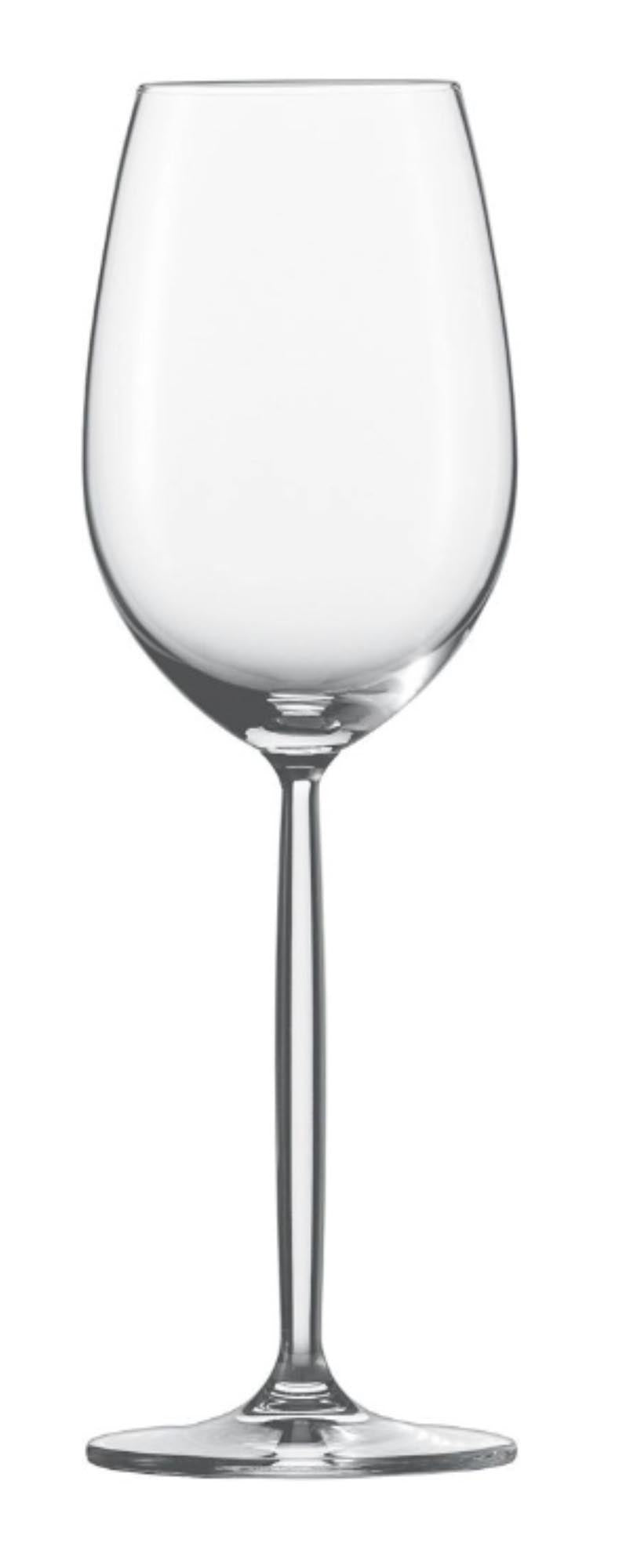Diva 2-Muse Weissweinkelch 302ml in Transparent präsentiert im Onlineshop von KAQTU Design AG. Glas ist von Zwiesel