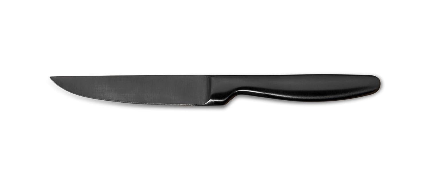 Steakmesser BOJ / K6 Gun Metal in Schwarz präsentiert im Onlineshop von KAQTU Design AG. Küchenmesser ist von Comas