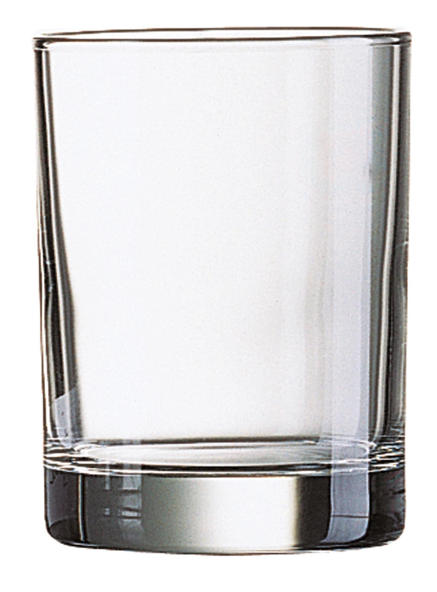 Elegance H/B Becher 0.17lt D6.4cm H8.5cm in Transparent präsentiert im Onlineshop von KAQTU Design AG. Glas ist von Arc
