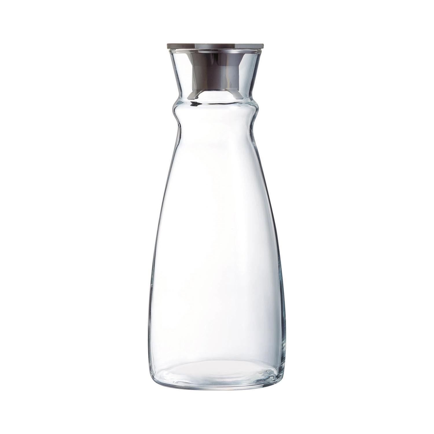 Fluid Karaffe 1lt mit Stopper in Transparent präsentiert im Onlineshop von KAQTU Design AG. Weinzubehör ist von Arc