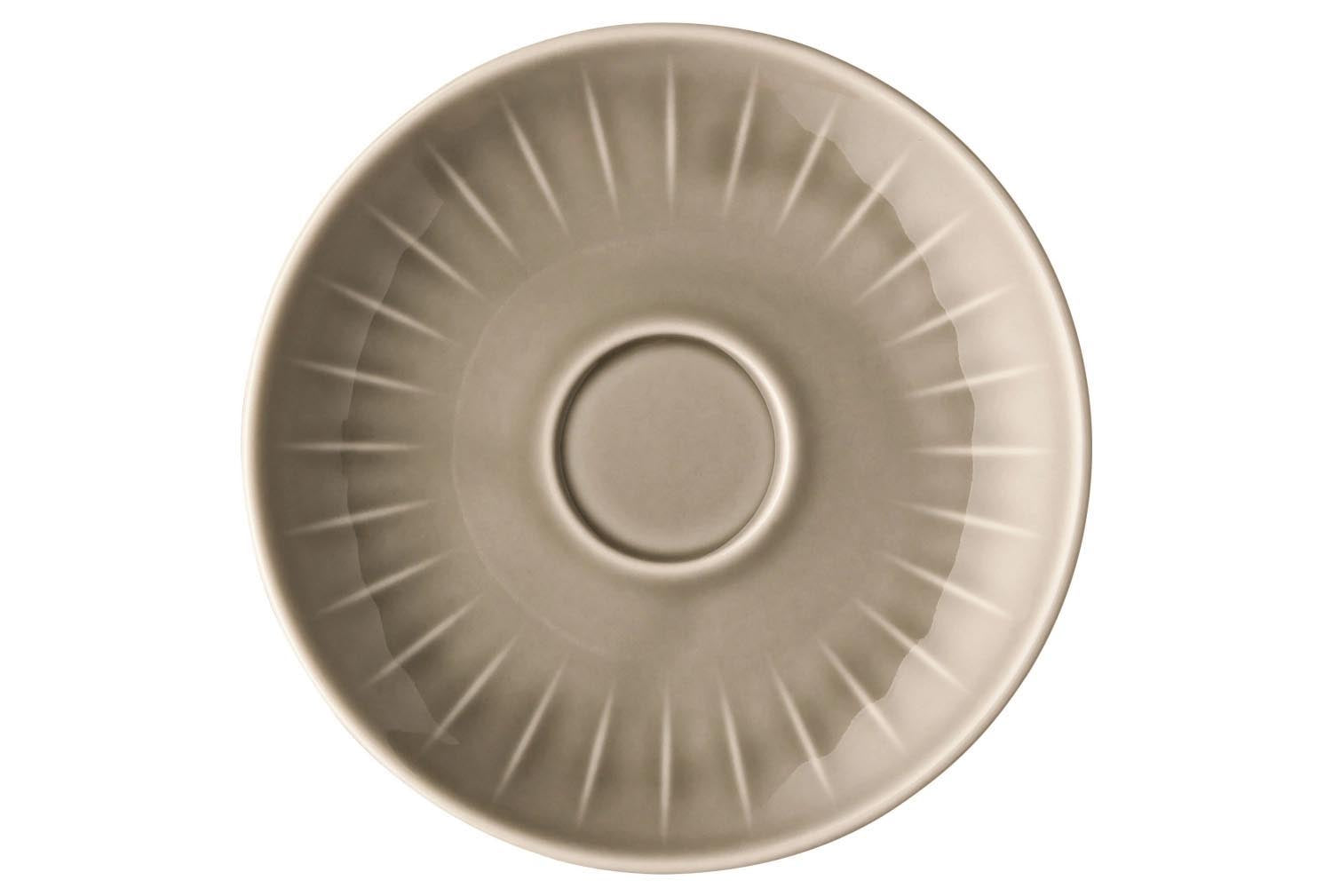 Joyn grau Espresso - Untertasse 12.5cm in Grau präsentiert im Onlineshop von KAQTU Design AG. Espressotassen ist von Rosenthal