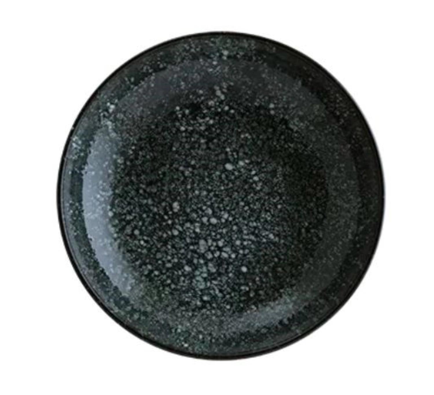 Cosmos Black Bloom Teller tief 25cm 1.3l in Schwarz präsentiert im Onlineshop von KAQTU Design AG. Teller ist von Bonna