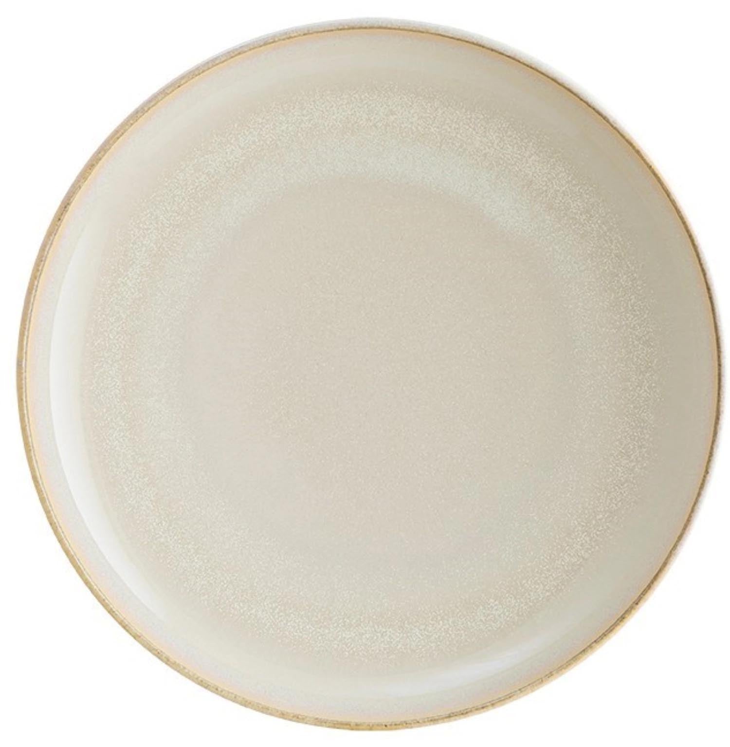 Sand Hygge Pasta Teller D28cm in Weiss präsentiert im Onlineshop von KAQTU Design AG. Teller ist von Bonna