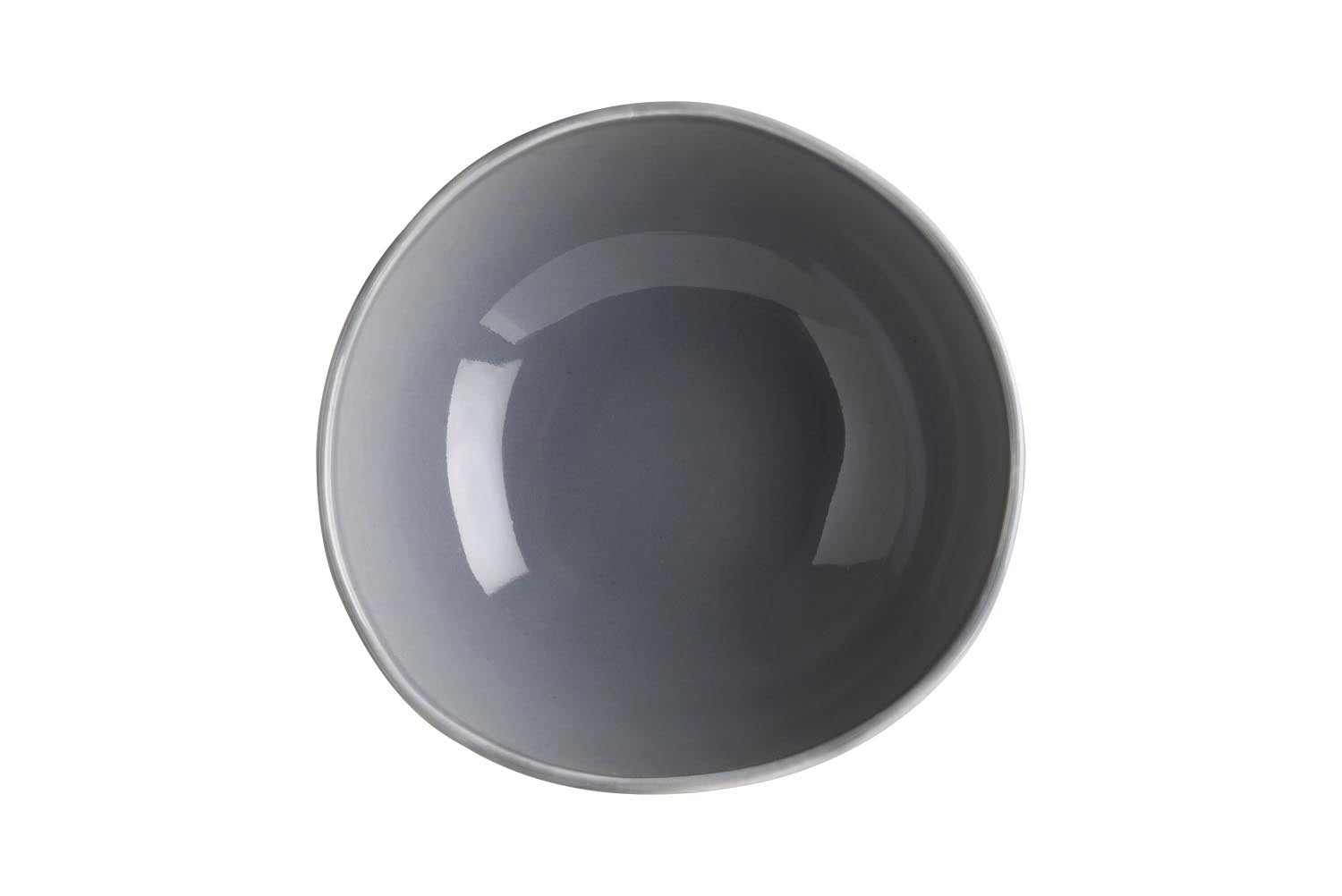 Die Bonna Gris Cras Schale, 16 cm Durchmesser, 650 ml Volumen, vereint modernes Design mit Funktionalität für stilvolles Servieren.