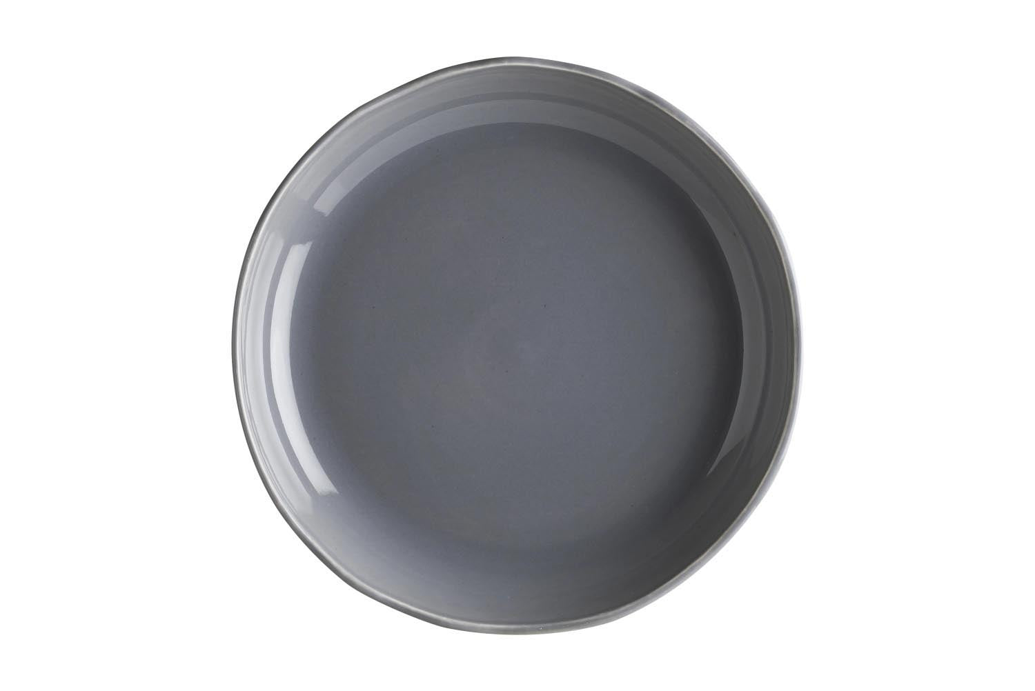 Gris Cras Teller tief D23cm 60cl in Grau präsentiert im Onlineshop von KAQTU Design AG. Teller ist von Bonna
