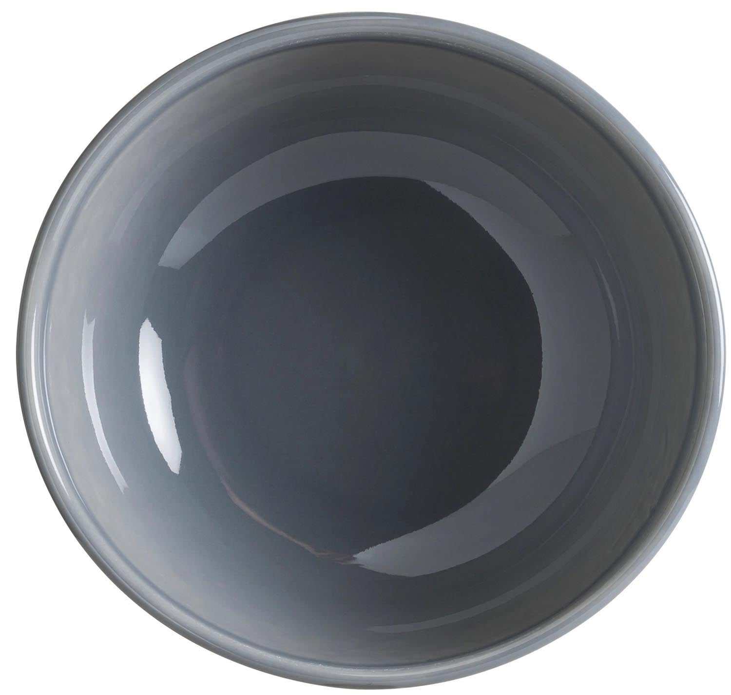 Elegante Bonna Ground Gris Schale, 16 cm Durchmesser, ideal für stilvolles Servieren und modernes Tischdesign.