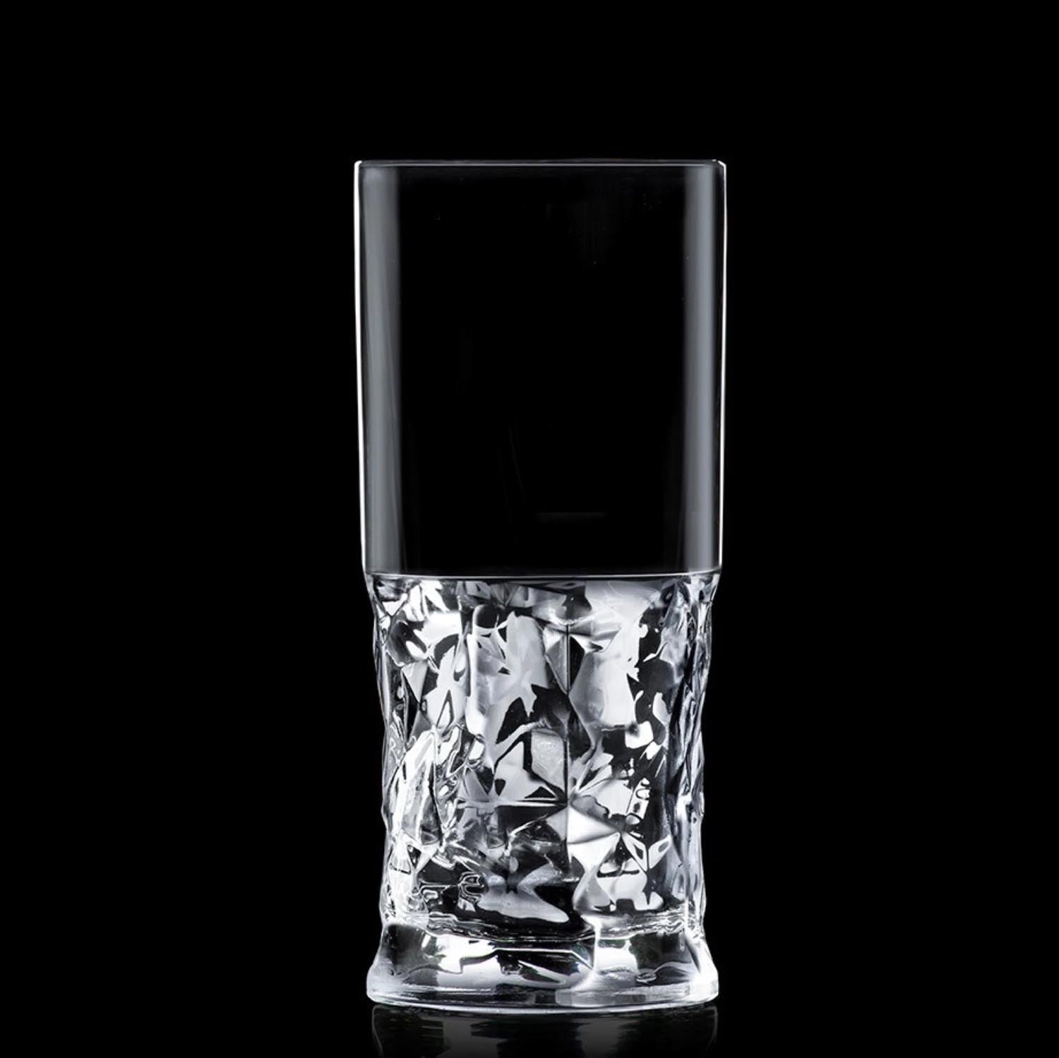 Elegantes 6er Set RCR Funky HB Becher, 35cl, Ø7cm, H15.5cm, ideal für stilvolle Getränkepräsentation.