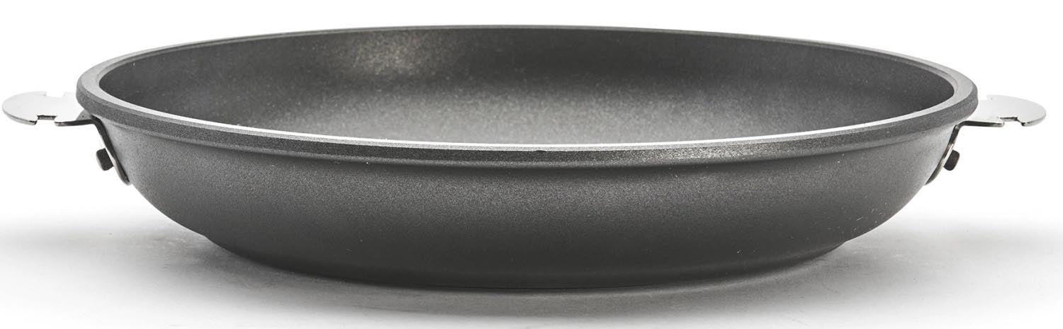 Die Choc Extreme Loqy Bratpfanne von de Buyer, 28 cm, aus Alu-Druckguss, bietet langlebige Antihaftqualität für perfektes Braten.