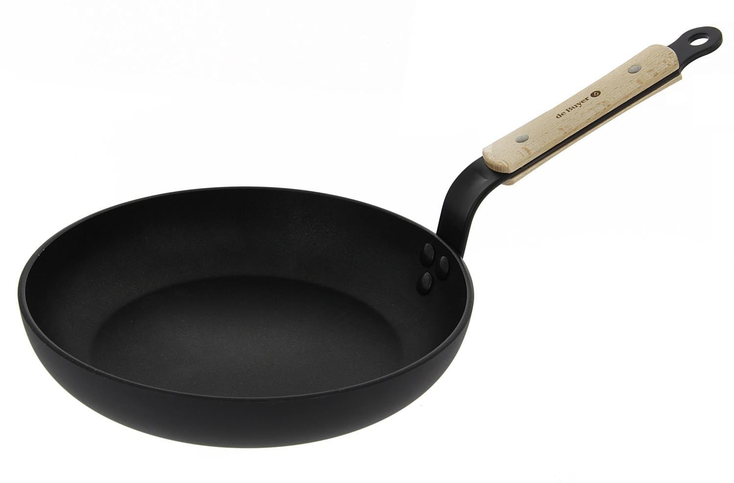 Choc B Bois Bratpfanne Induction D:28cm in Schwarz präsentiert im Onlineshop von KAQTU Design AG. Bratpfanne ist von de Buyer