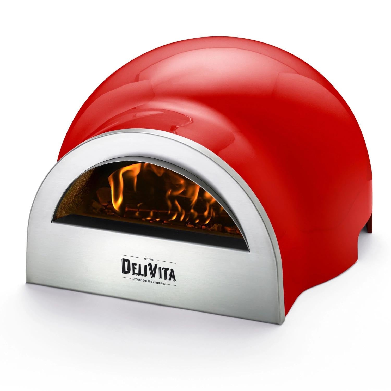 Ofen chillirot in Rot präsentiert im Onlineshop von KAQTU Design AG. Backutensilien ist von Delivita