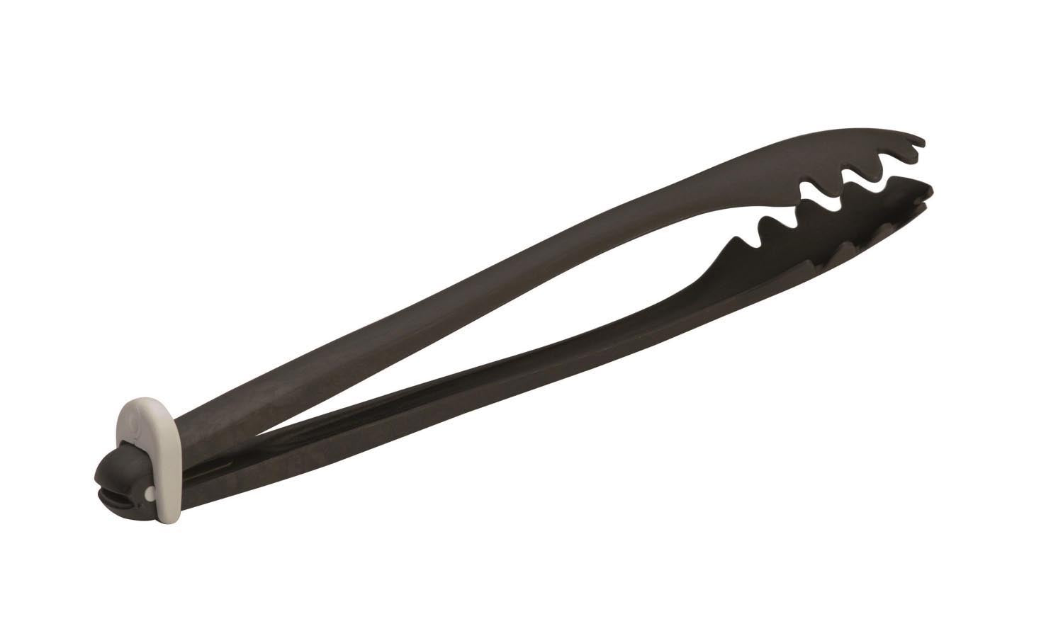 Küchen und BBQ Zange 30cm Nylon in Schwarz präsentiert im Onlineshop von KAQTU Design AG. Werkzeuge ist von Piazza