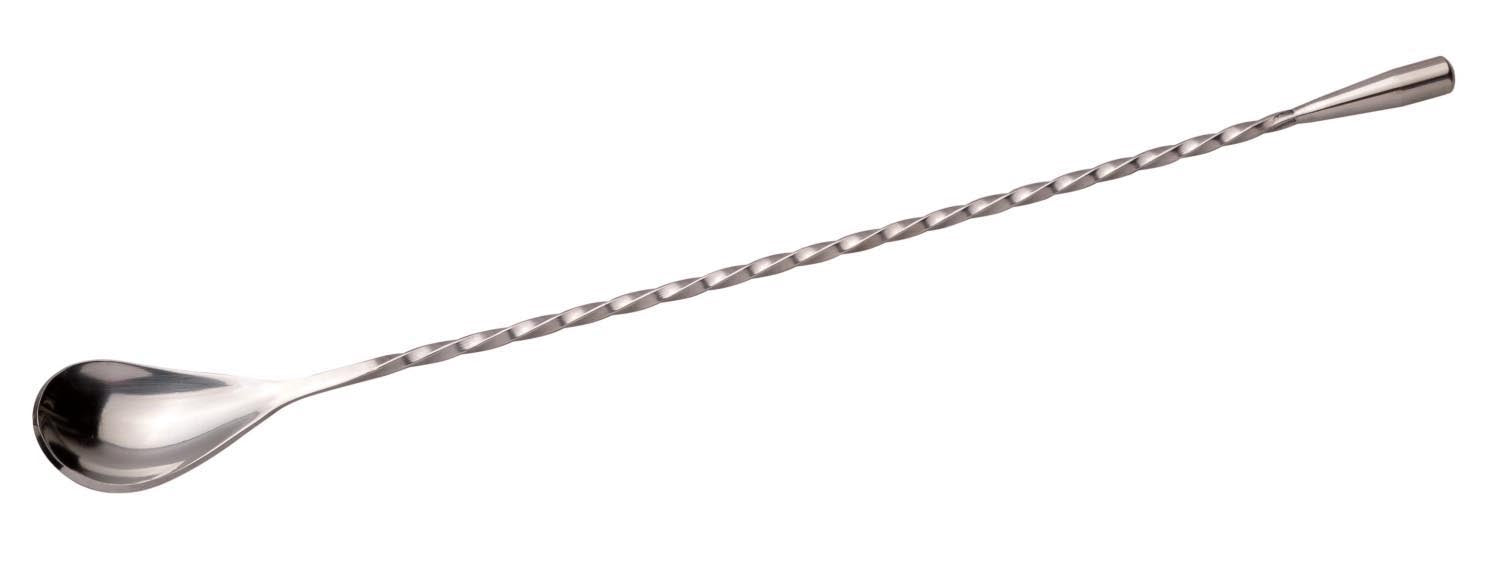 Mixlöffel 30cm Edelstahl Tropfenform in Silber präsentiert im Onlineshop von KAQTU Design AG. Barzubehör ist von Piazza