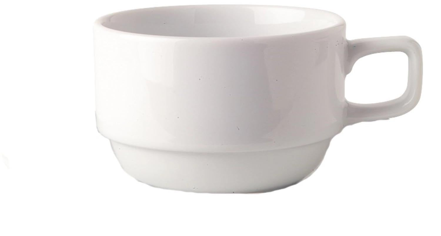 6er Set Uni 09 Kaffee Obertasse 0.2lt Top CC in Weiss präsentiert im Onlineshop von KAQTU Design AG. Espressotassen ist von Royal Porcelain