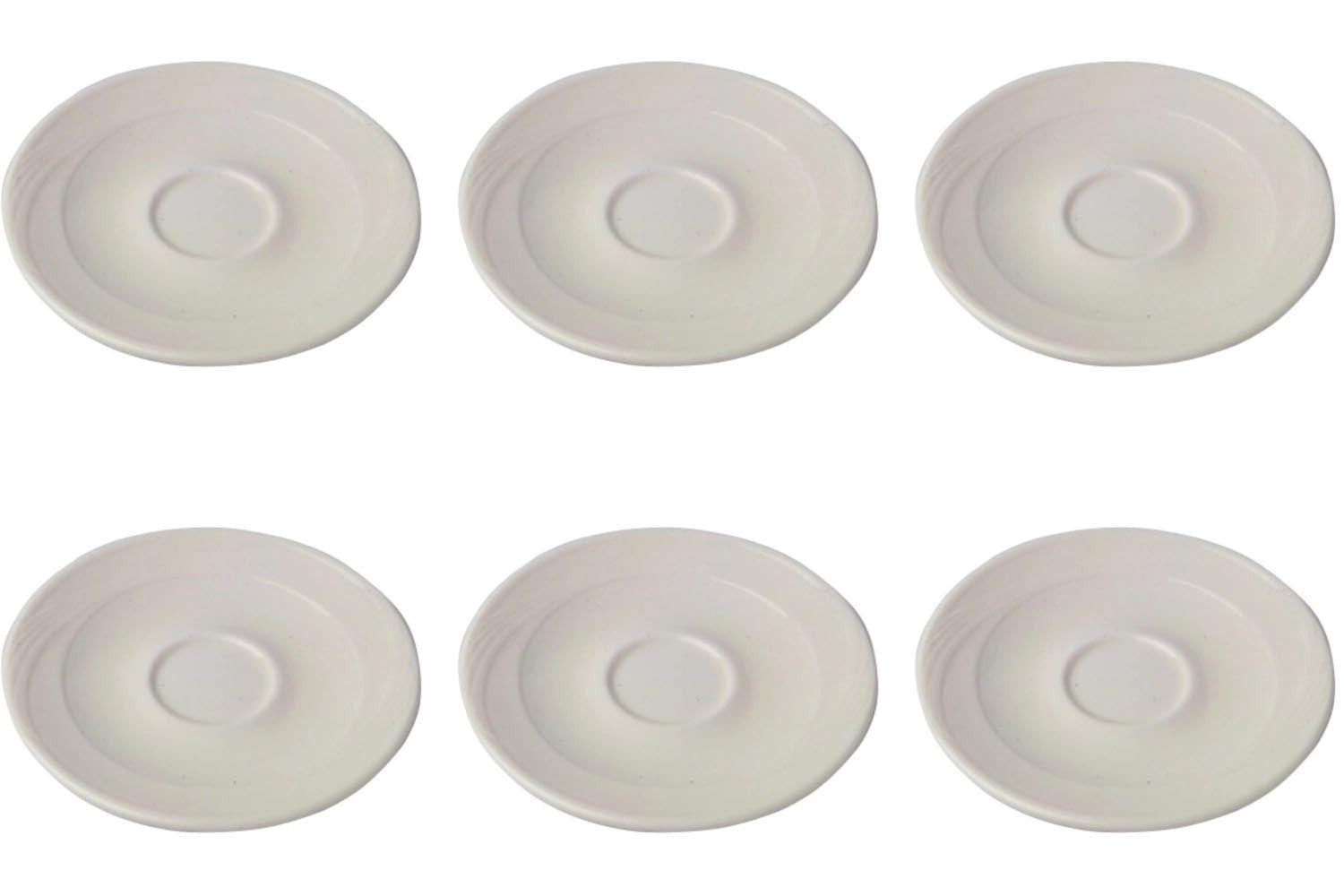 6er Set Maxa Dura 83 Suppen Untertasse 15.5cm Aligro in Weiss präsentiert im Onlineshop von KAQTU Design AG. Espressotassen ist von Royal Porcelain