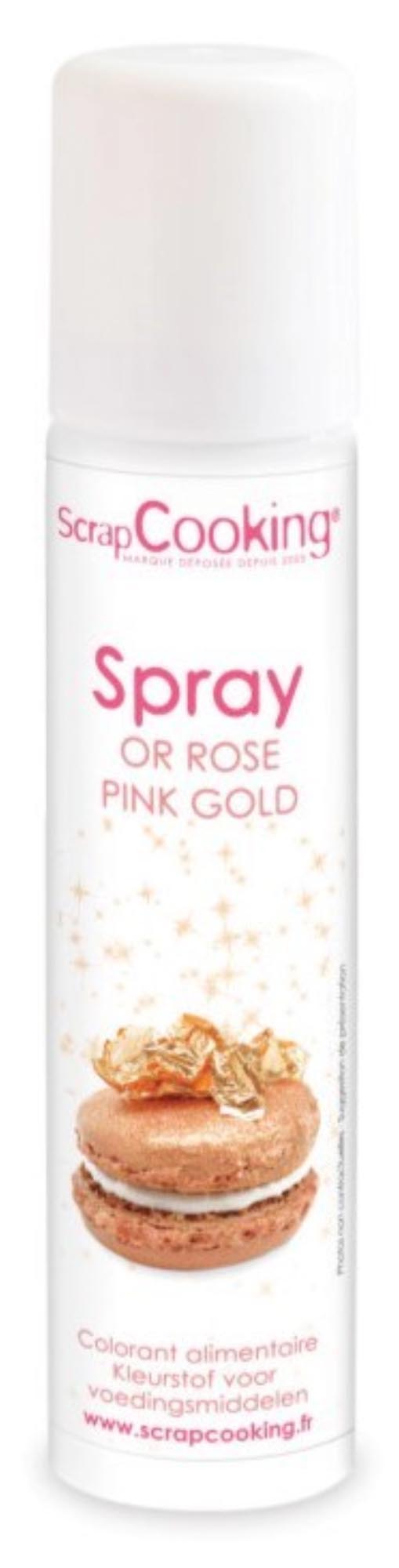 Farbspray Rosé Gold 75 ml in Rot präsentiert im Onlineshop von KAQTU Design AG. Lebensmittel ist von Scrap Cooking