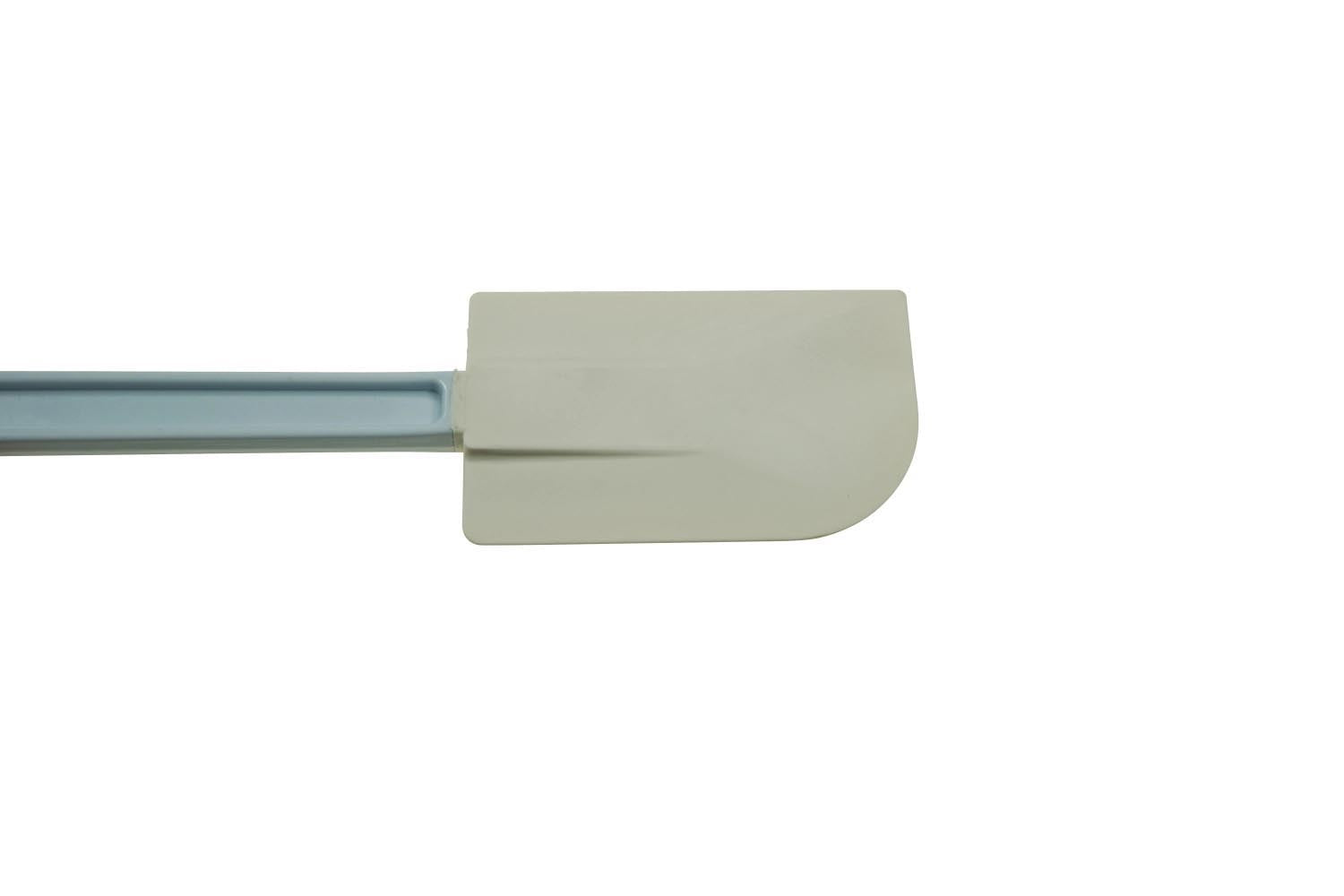 Hochwertiger Teigspachtel von Vollrath, 43.5x7x1.5cm, 2mm dick, hitzebeständig bis 180°C, ideal für präzises Arbeiten.