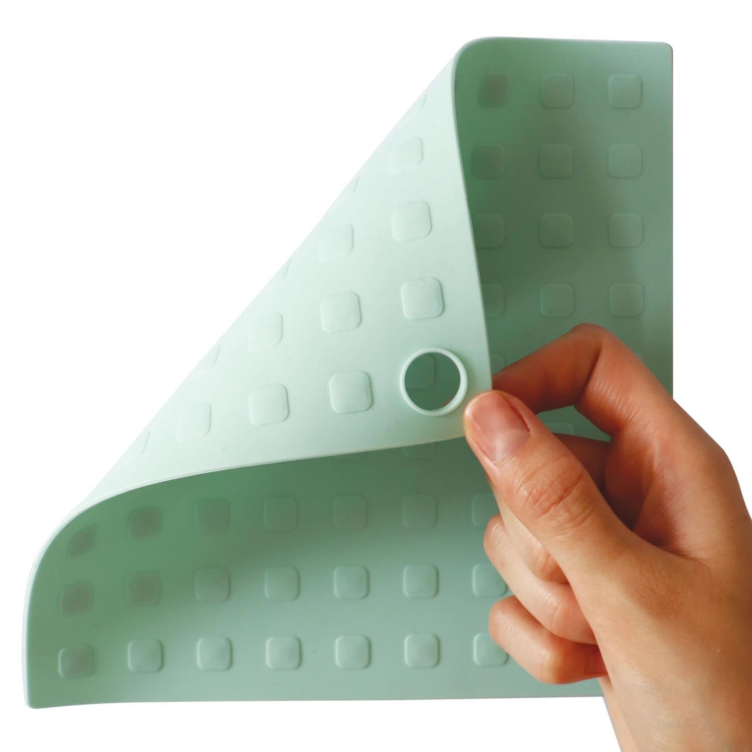 Praktisches 2er Set Silikon-Topflappen von Scrap Cooking, 19,9x19,9 cm, hitzebeständig und rutschfest für sicheres Kochen.