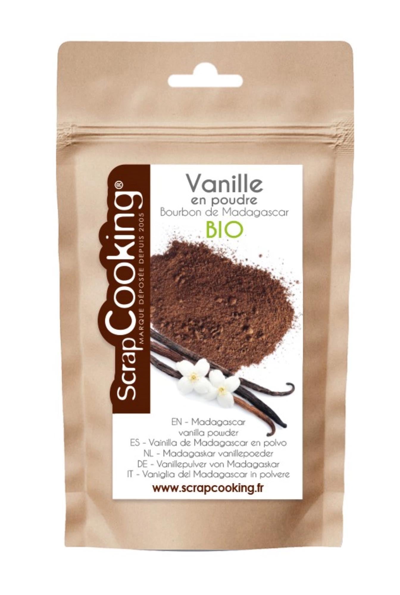 Bio Vanillepulver Bourbon aus Madagaskar 8g in Braun präsentiert im Onlineshop von KAQTU Design AG. Lebensmittel ist von Scrap Cooking