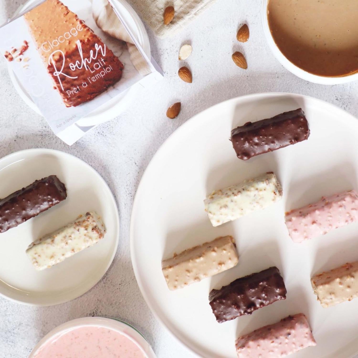 Fertiger Zuckerguss aus dunkler Schokolade, perfekt für Desserts und kreative Backprojekte, 400g von Scrap Cooking.