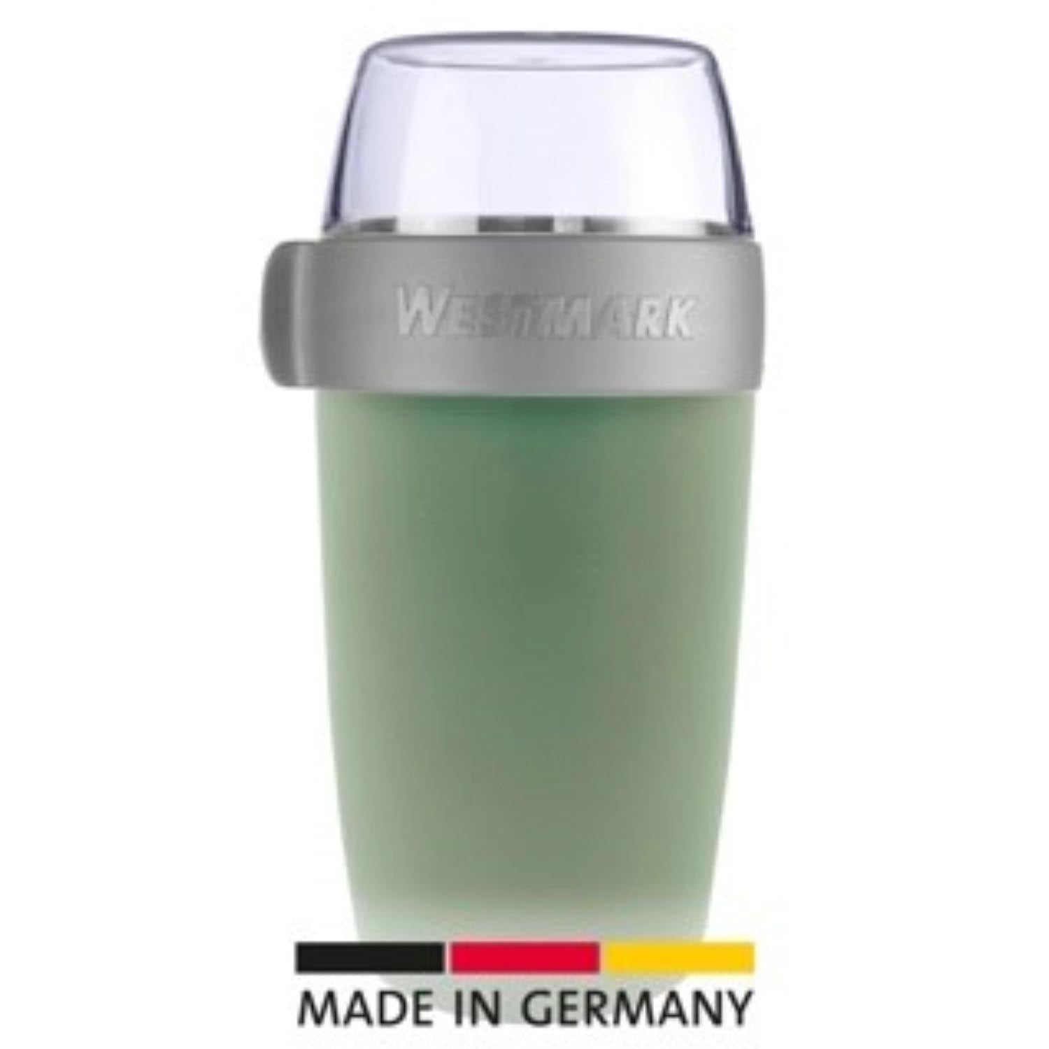 Westmark Müslibecher grün 700ml in Grün präsentiert im Onlineshop von KAQTU Design AG. Schale ist von Westmark