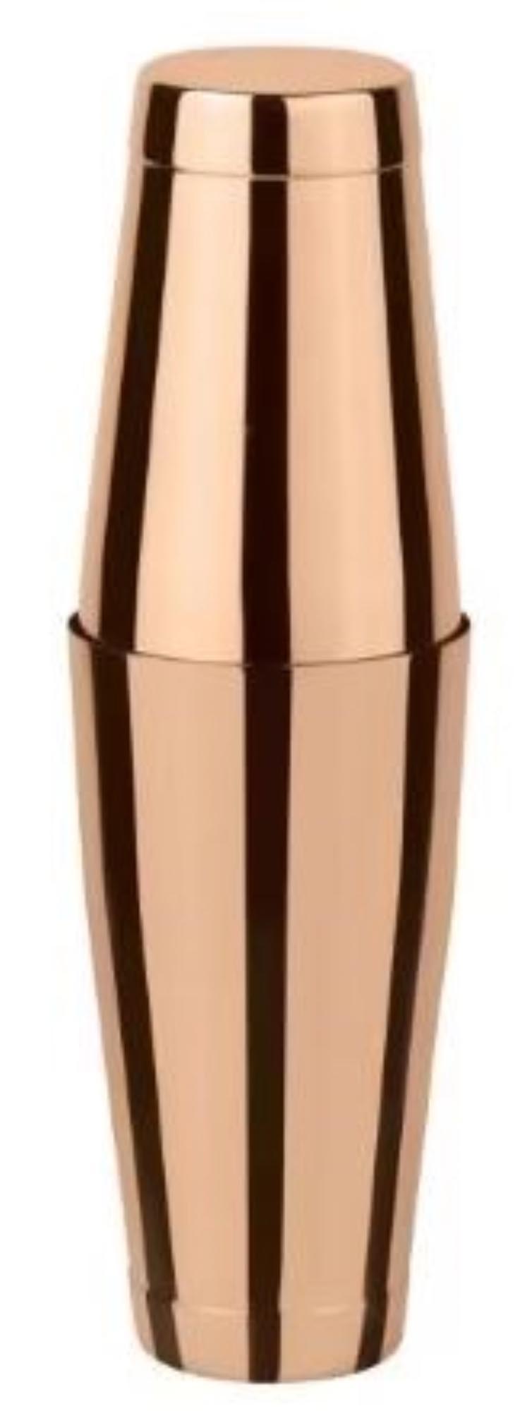 2 tlg. Boston Shaker Kupfer 790ml/590ml in Kupfer präsentiert im Onlineshop von KAQTU Design AG. Barzubehör ist von Sambonet